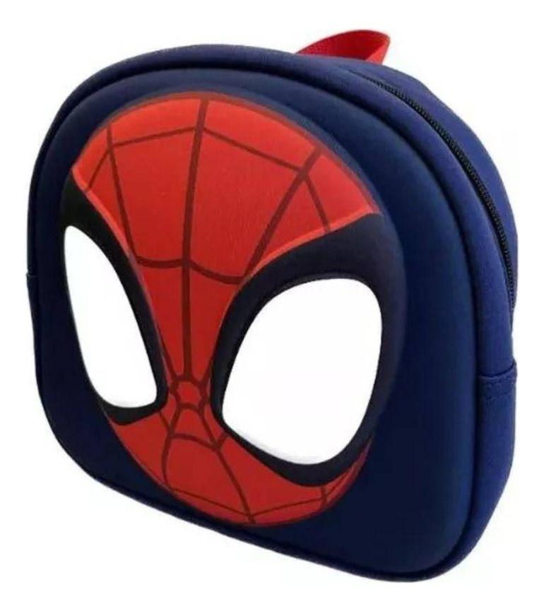 Mochila Pre-escolar 3d Spidey Con Arnes Sy80177  -1