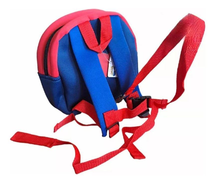 Mochila Pre-escolar 3d Spidey Con Arnes Sy80177  -2