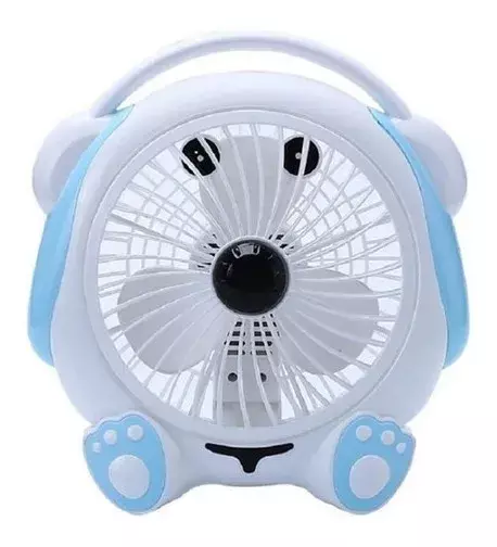 Ventilador Escritorio Mesa Niños Azul Perro 156-0