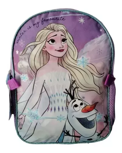 Mochila con lonchera Frozen Believe niña Escolar-3
