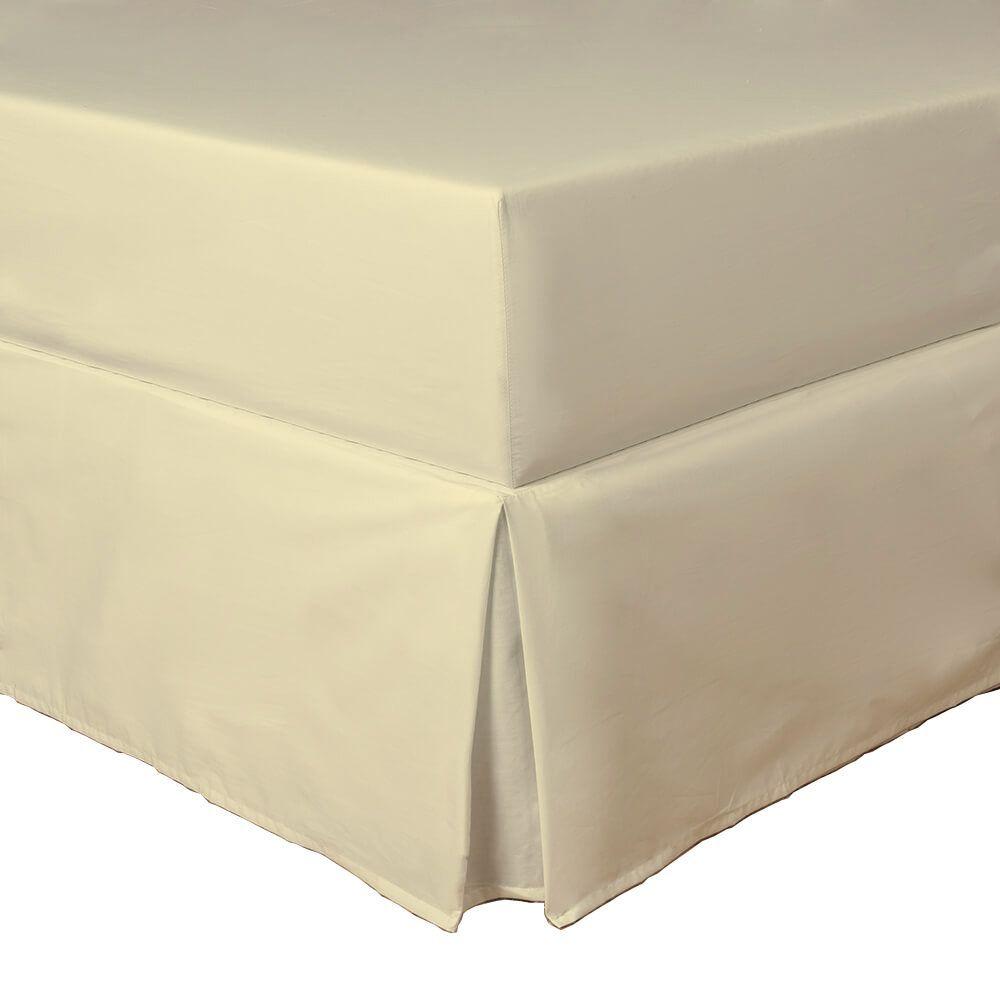 Faldon para cama Queen 2 plazas Marfil-0