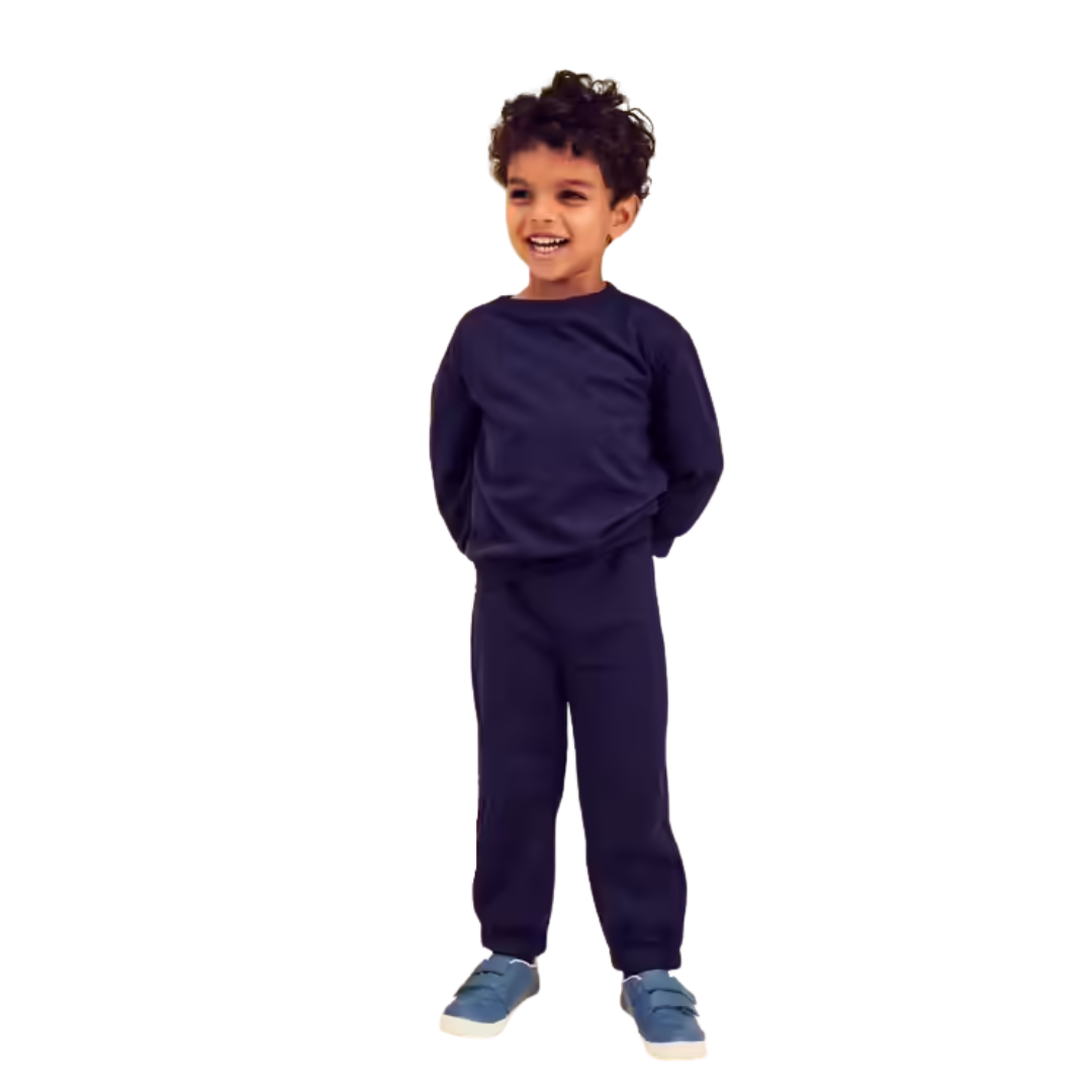 Buzo Escolar Polo Unisex Azul Marino - Tallas 4 a 10-0