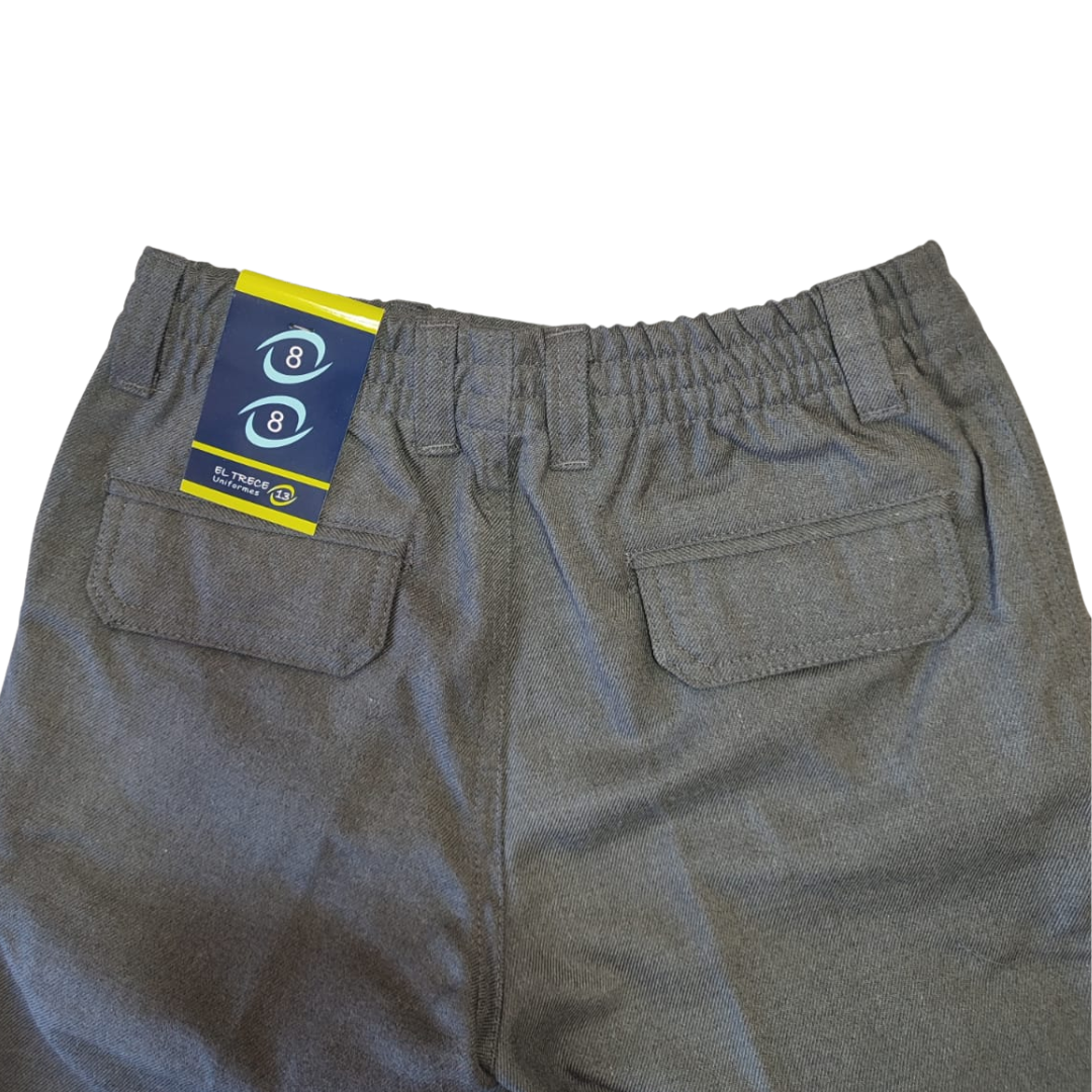 Pantalón Escolar Cargo Niño - Tallas 12 a 16-2