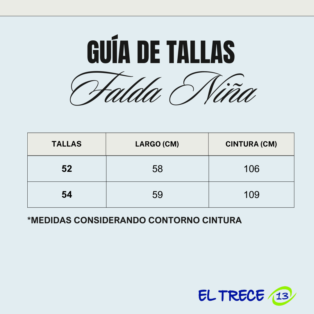 Falda Escolar Gris - Tallas 52 y 54-3