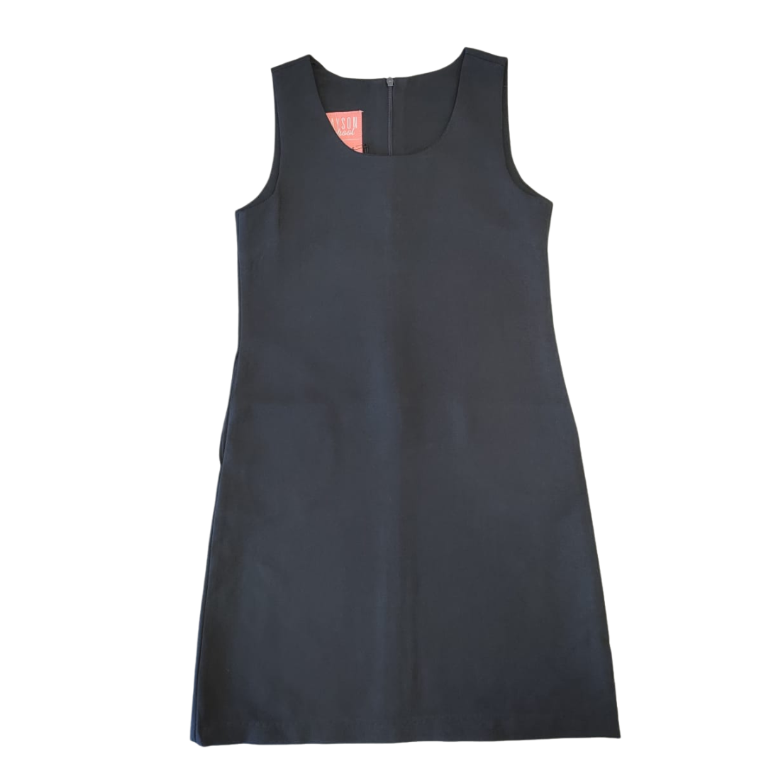 Jumper Escolar Elasticado Azul - Tallas 38 A 50-2