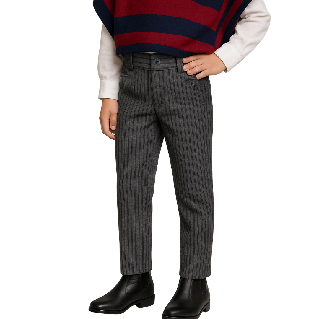 Pantalon Huaso Listado Tradicional - 2 a 10-0