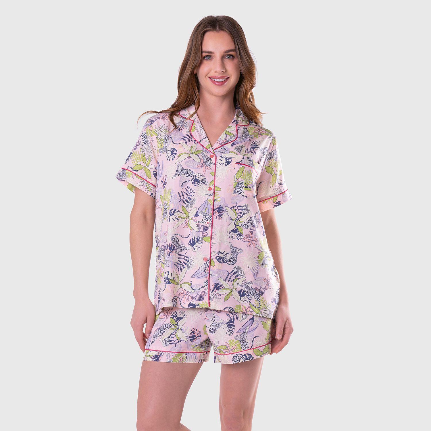 Pijama Corto Mujer 8688-0