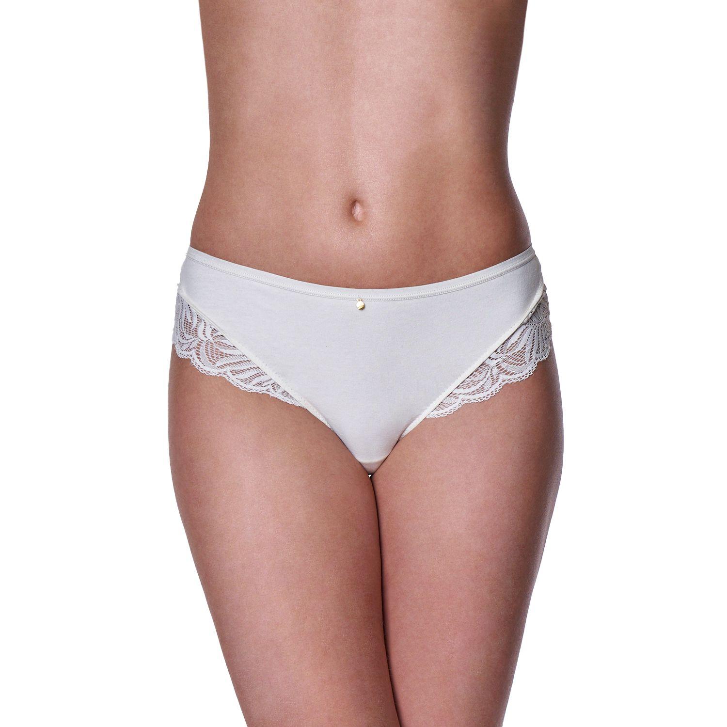 Calzón Pantaleta Encaje Algodón Lycra 20556-0