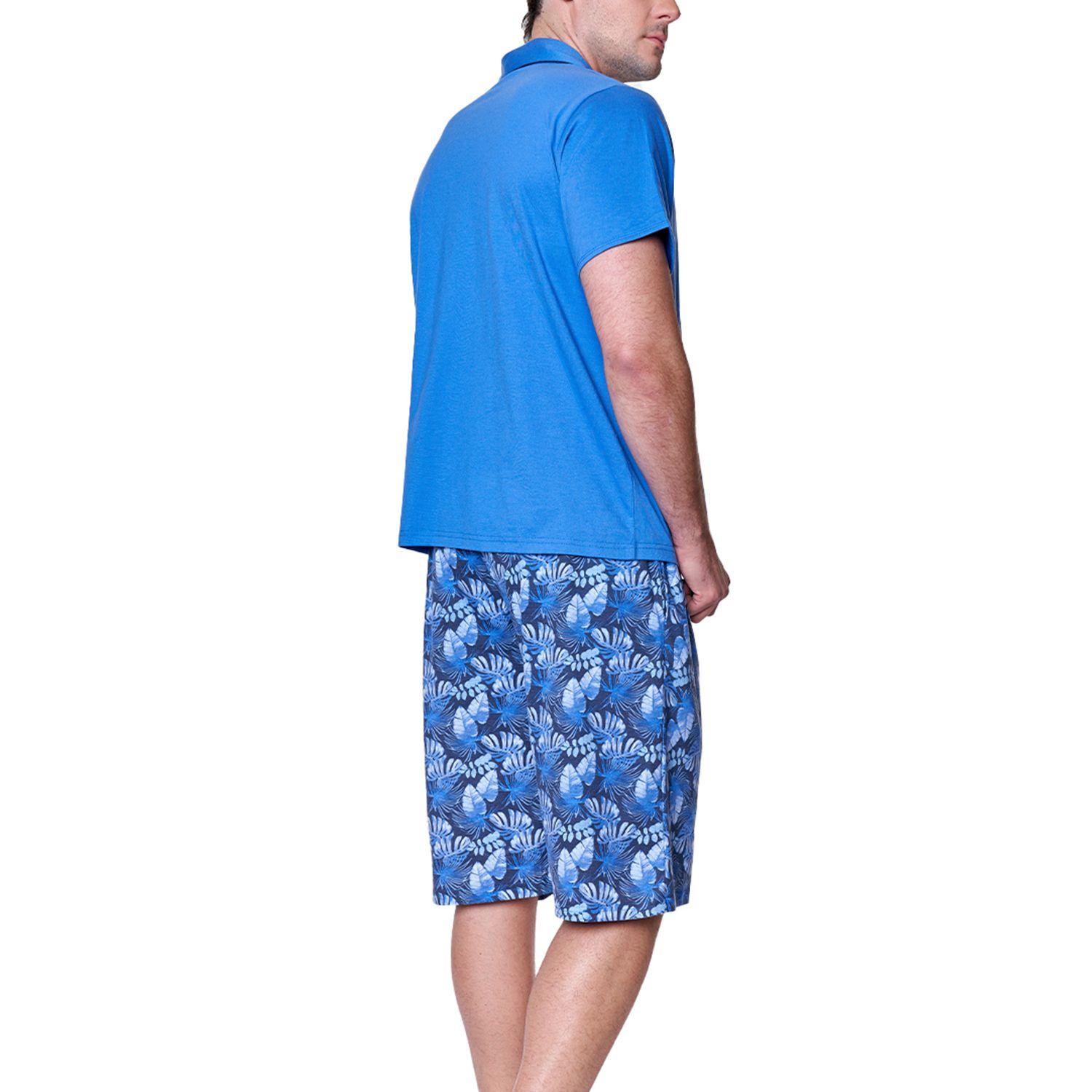 Pijama Abotonado Hombre 9200 Baziani-2