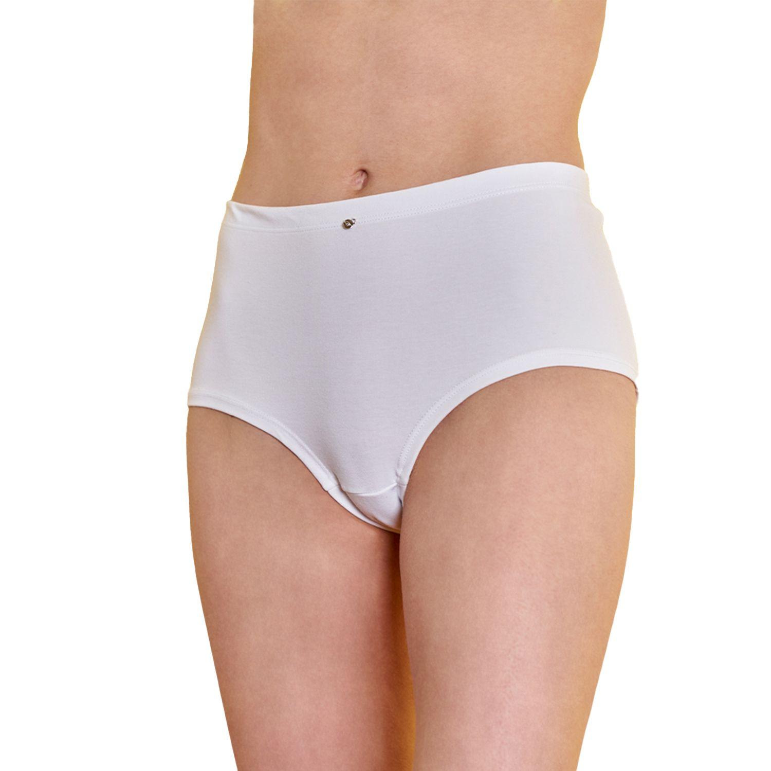 Pack 3 Calzones Tiro Alto Algodón Lycra 20420-2