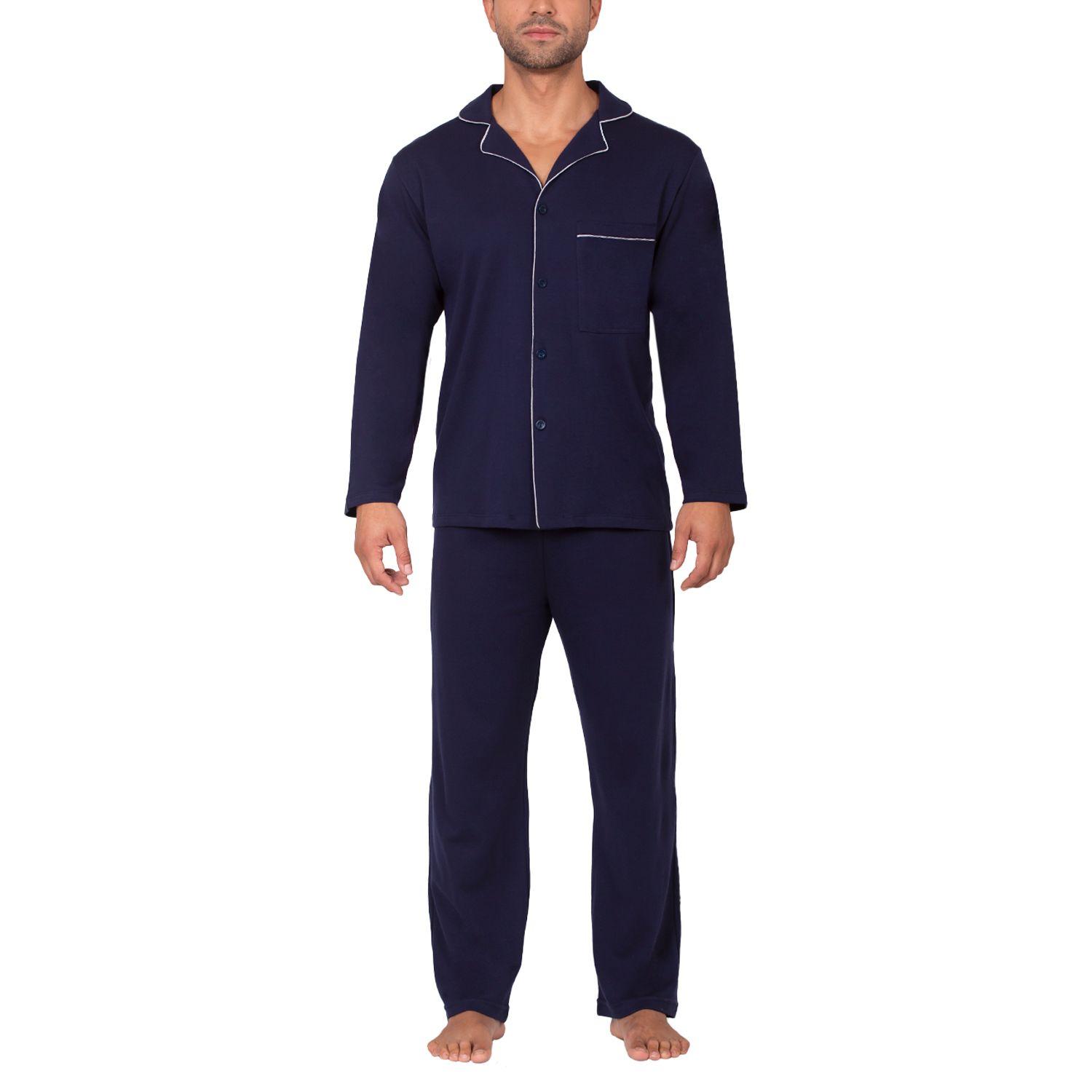 Pijama Botones Hombre 9222-0