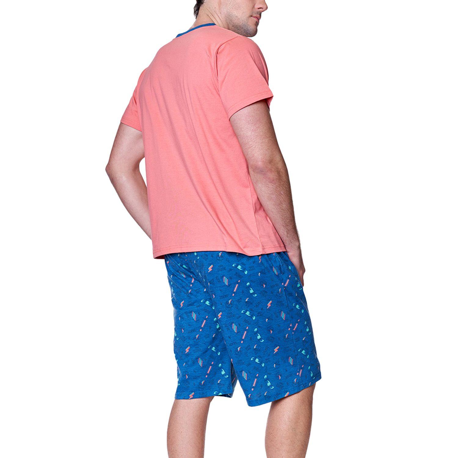 Pijama Corto Hombre 9202 Baziani-2