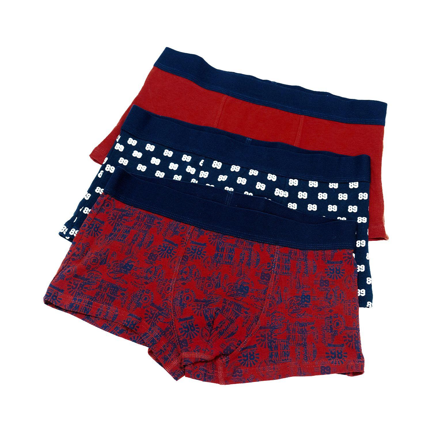 Pack3 Boxer Algodón Lycra Hombre 5428-1