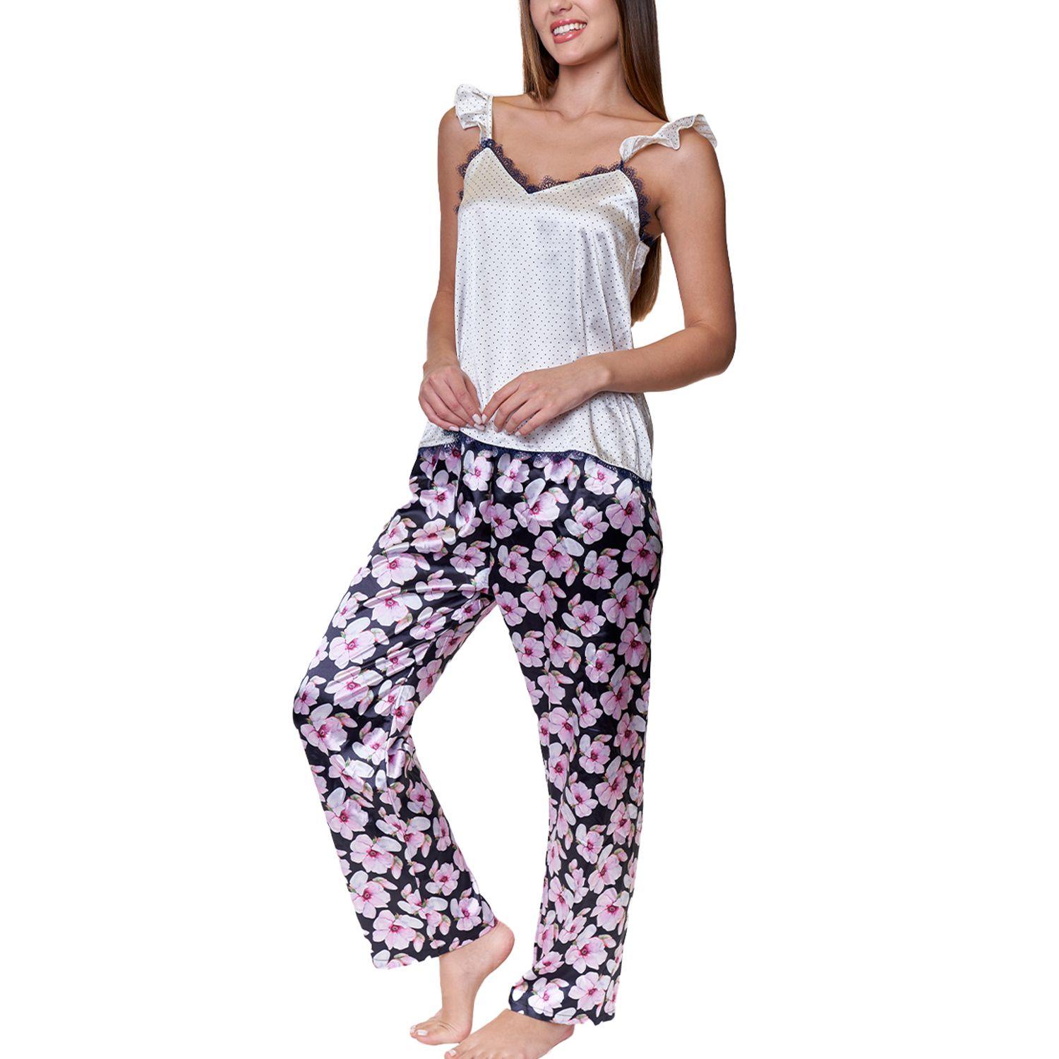 Pijama Satín 8608 Baziani-1