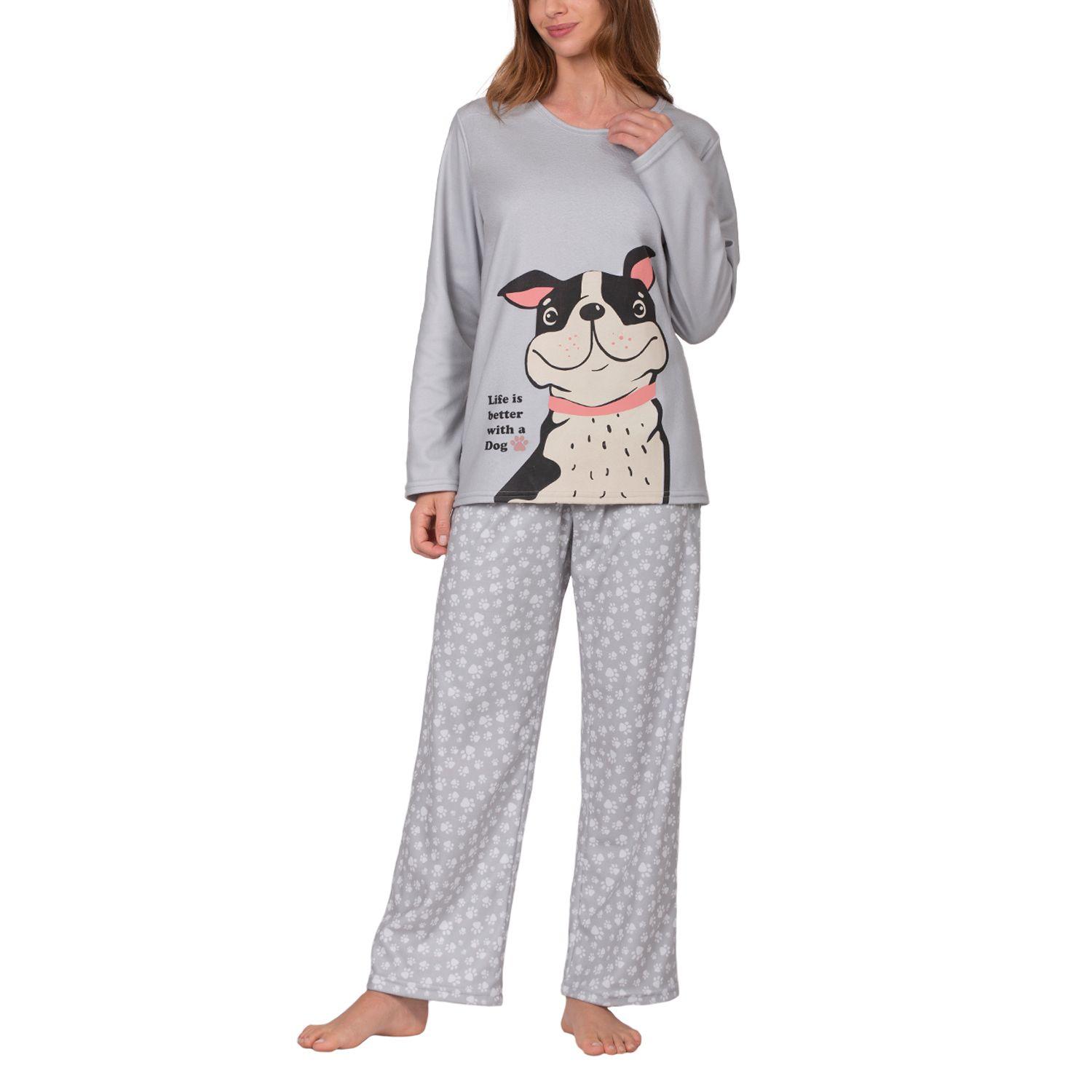 Pijama Micropolar Dog Mujer 8682-0
