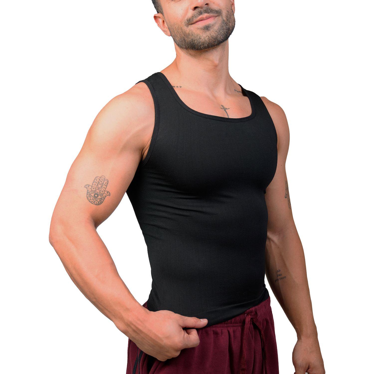 Camiseta Reductora Seamless Hombre 5515-1