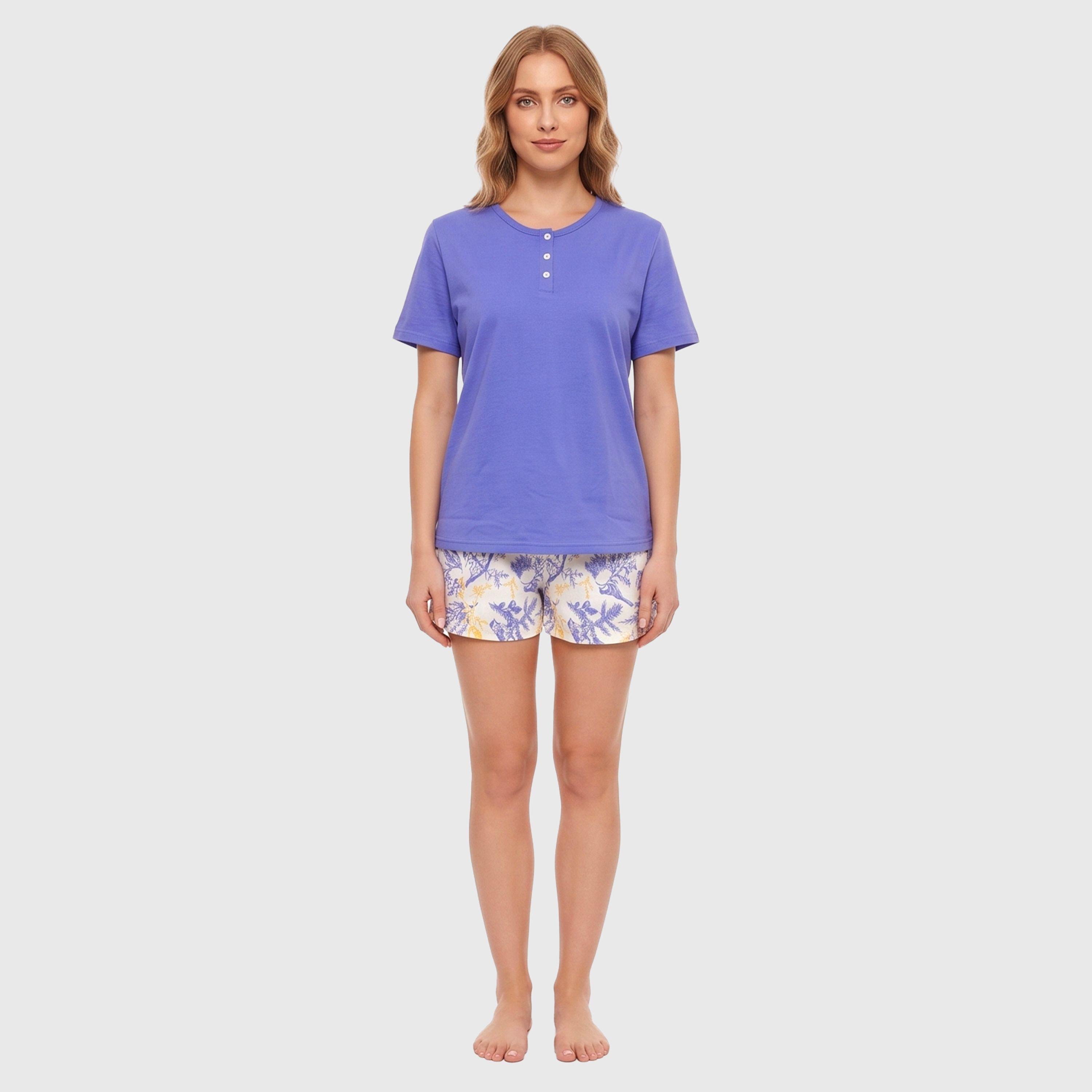 PIJAMA MUJER BERMUDA 8714-0