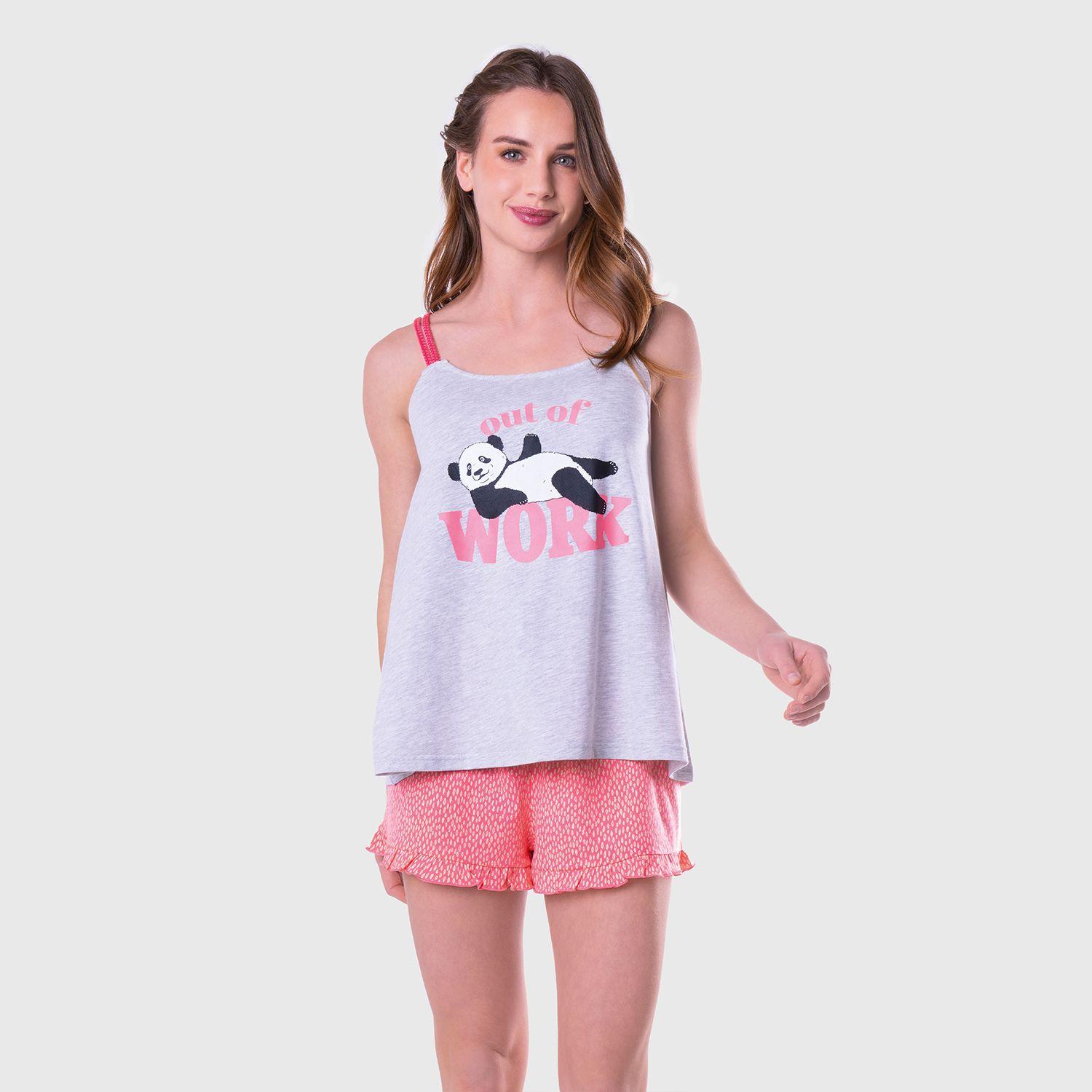 Pijama Corto Mujer 8696-0