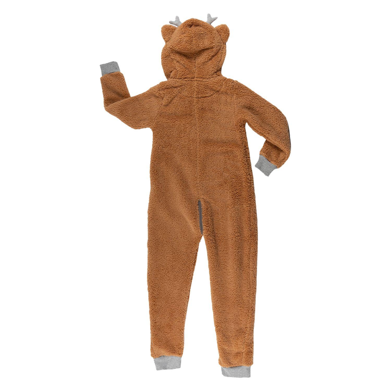 Pijama Enterito Polar Reno Niño 7294-2