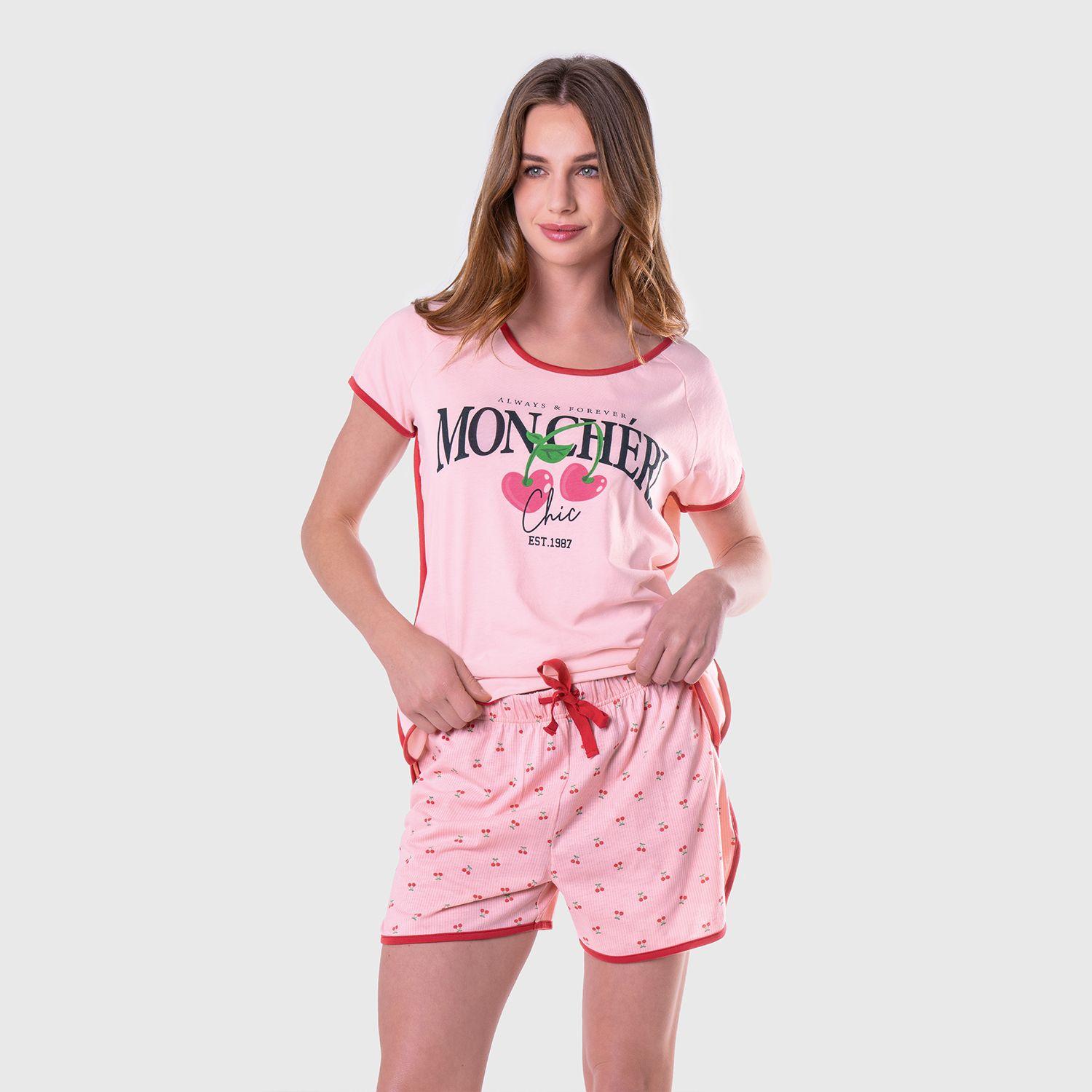 Pijama Corto Mujer 8693-0