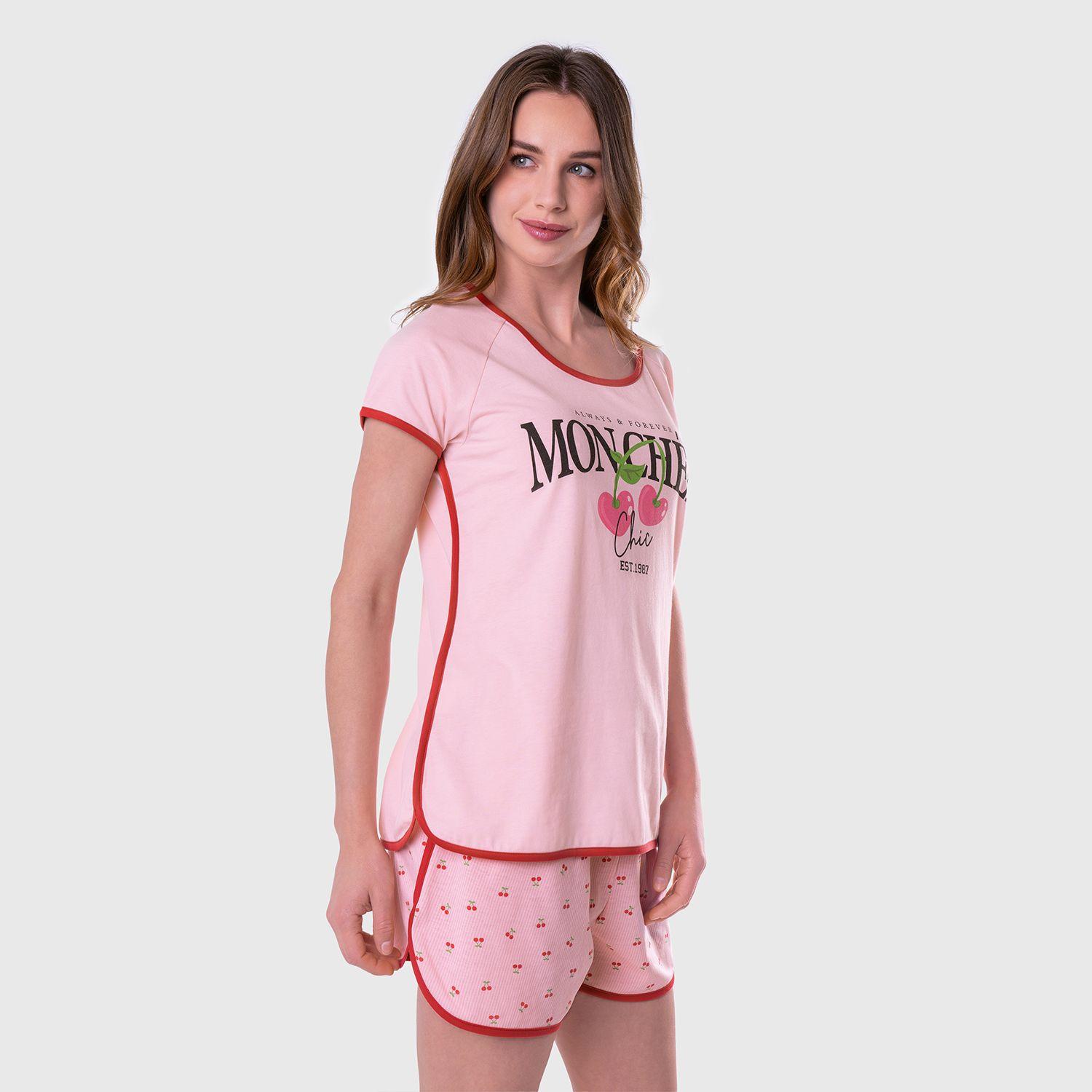 Pijama Corto Mujer 8693-1