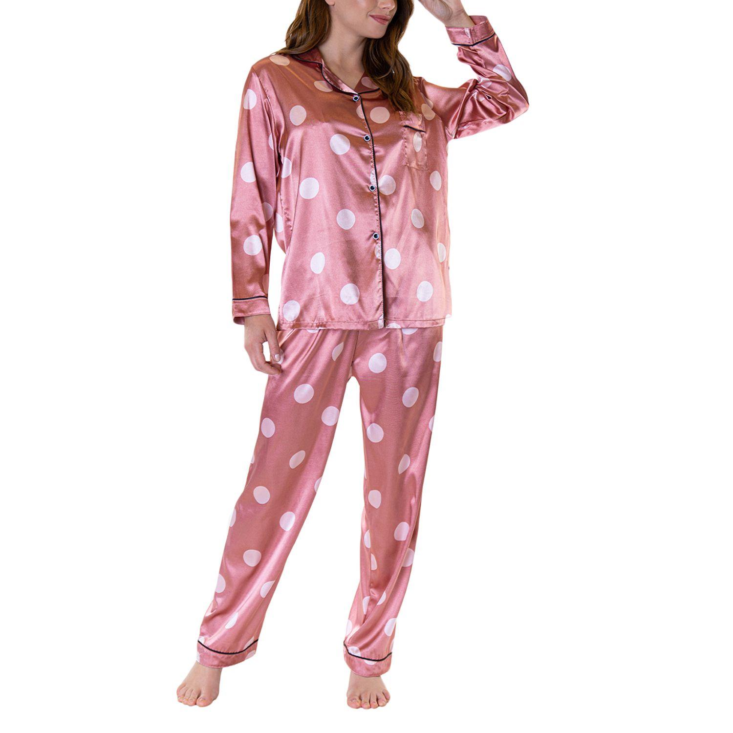 Pijama Satin Mujer 8563-1