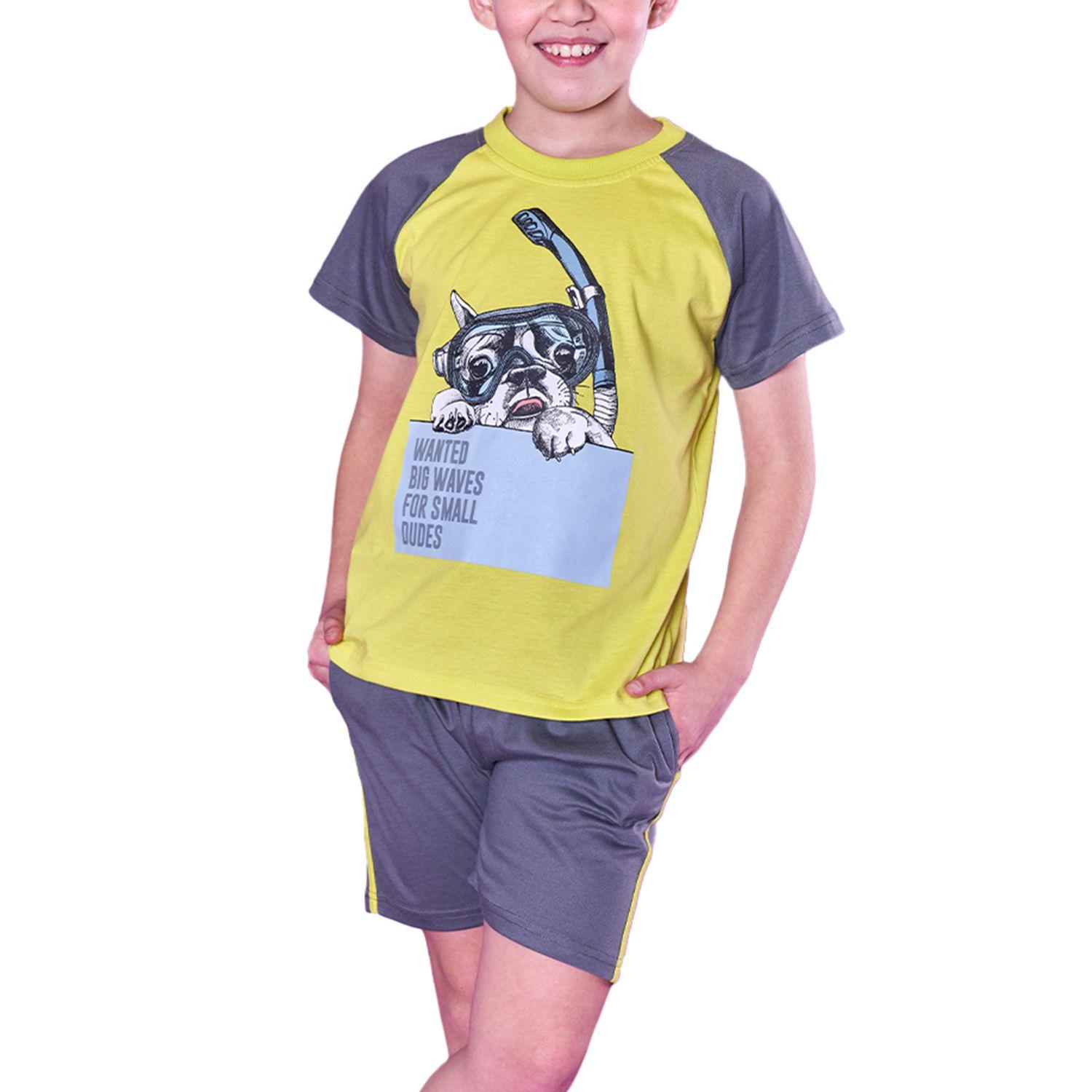 Pijama Corto Niño 7325-0