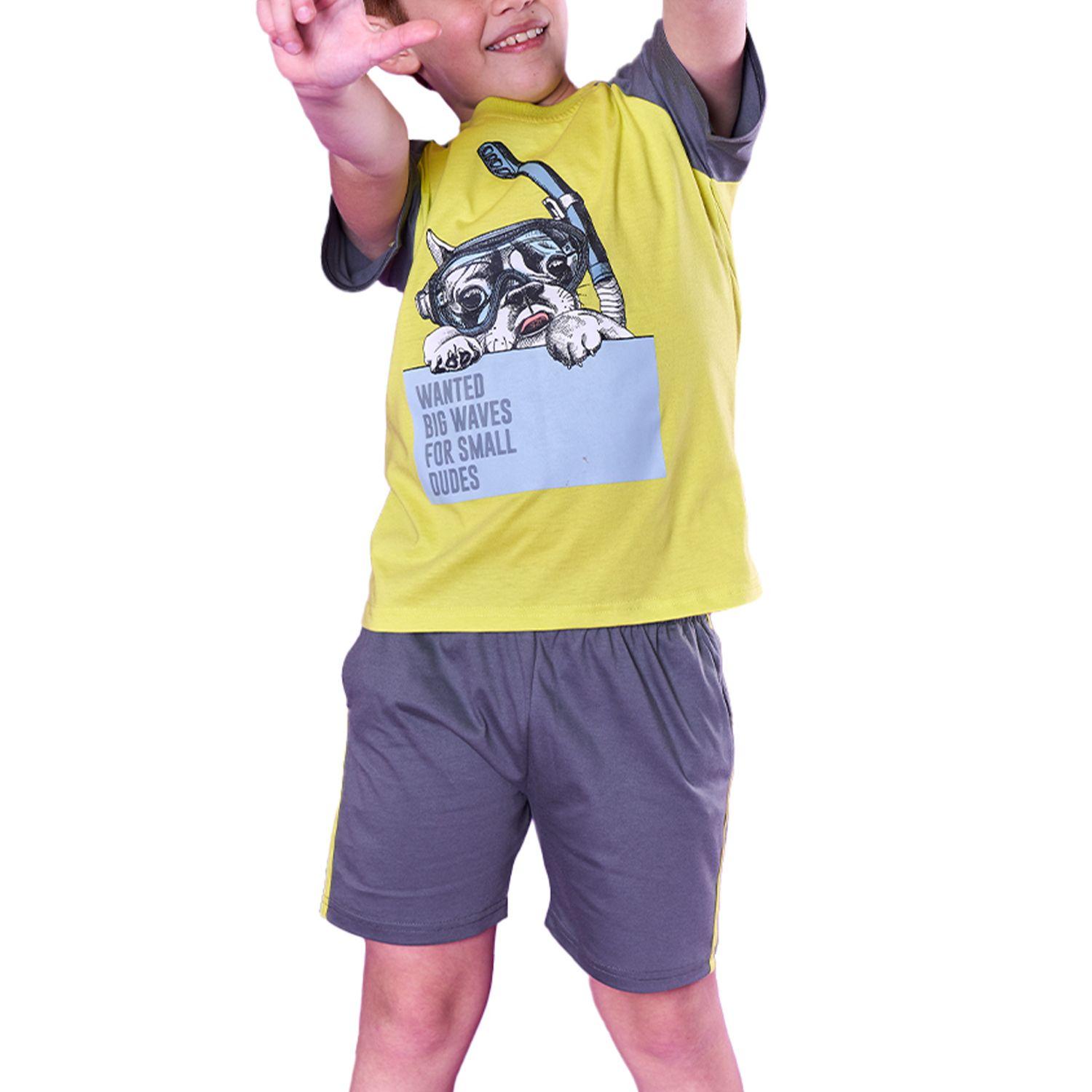 Pijama Corto Niño 7325-1