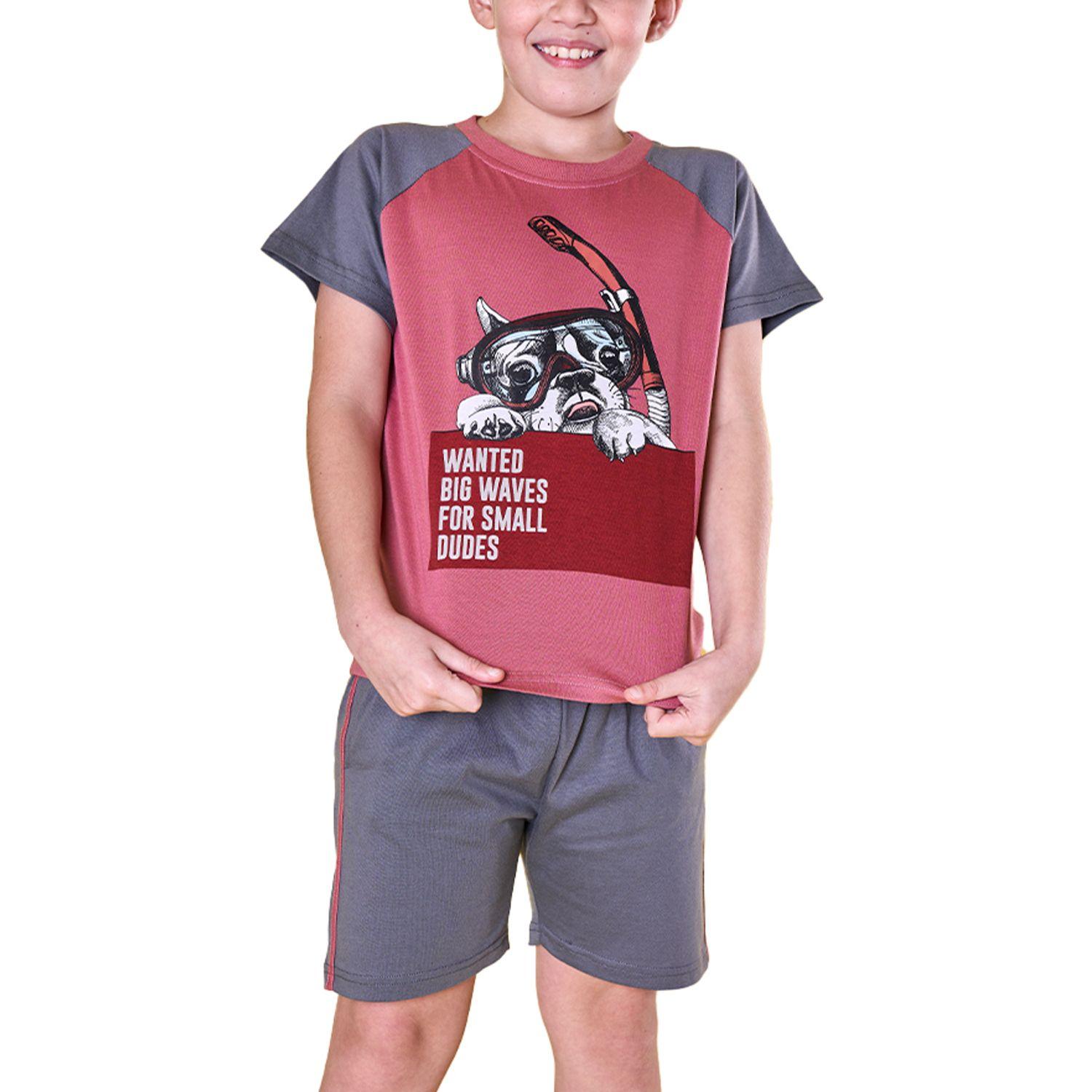 Pijama Corto Niño 7325-0