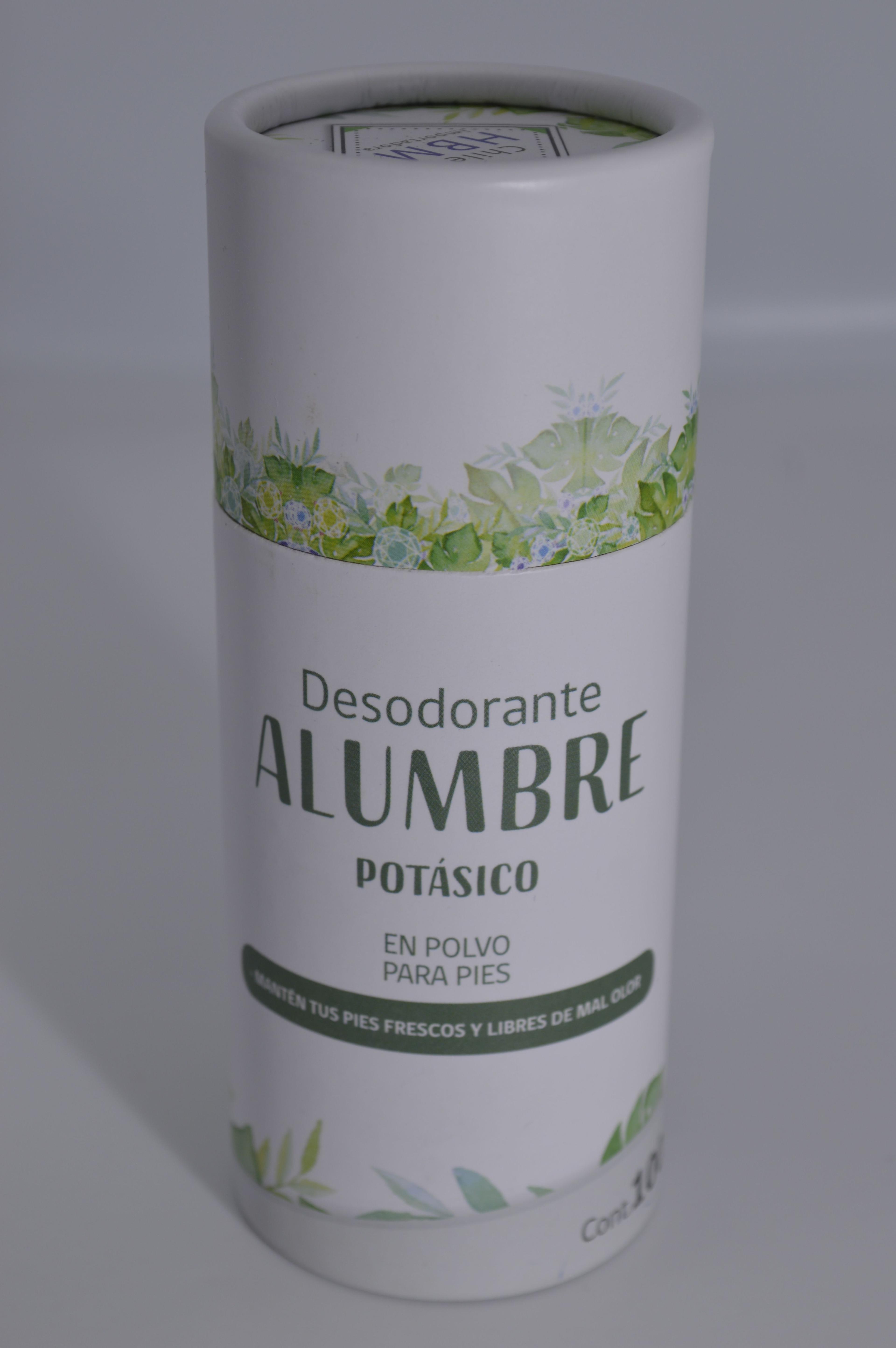 Polvo de piedra alumbre para pies-1