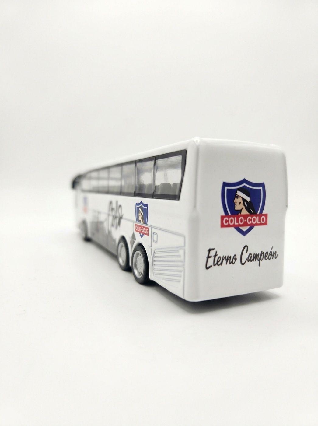CAJA COMPLETA Bus Colo-Colo Titoys - Colección Oficial Cacique Albo - Juguete Coleccionable Niños-2