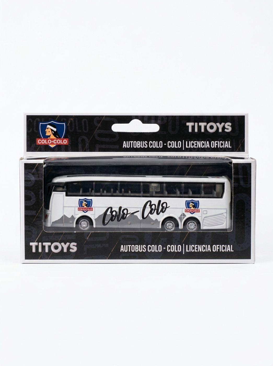 CAJA COMPLETA Bus Colo-Colo Titoys - Colección Oficial Cacique Albo - Juguete Coleccionable Niños-3