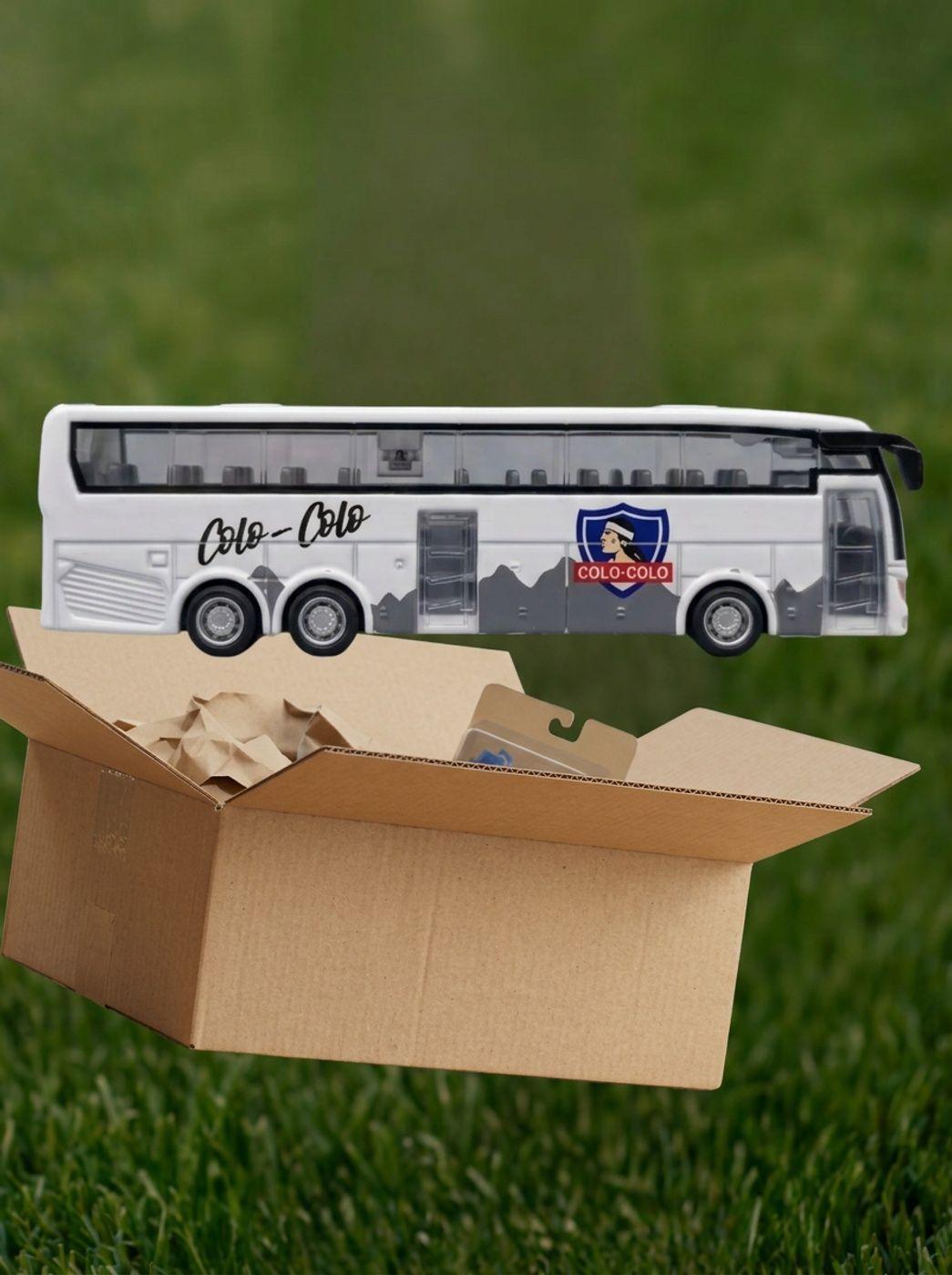 CAJA COMPLETA Bus Colo-Colo Titoys - Colección Oficial Cacique Albo - Juguete Coleccionable Niños-4