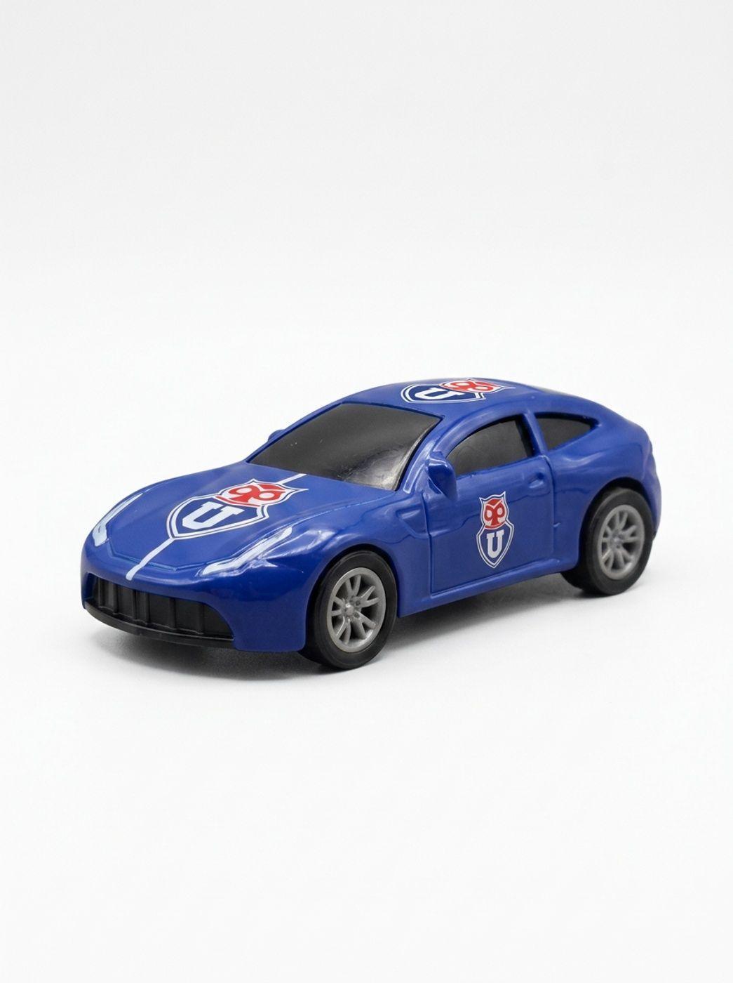 CAJA COMPLETA - Auto U. de Chile Escala 1:64 – Licencia Oficial | Coleccionable Titoys-0