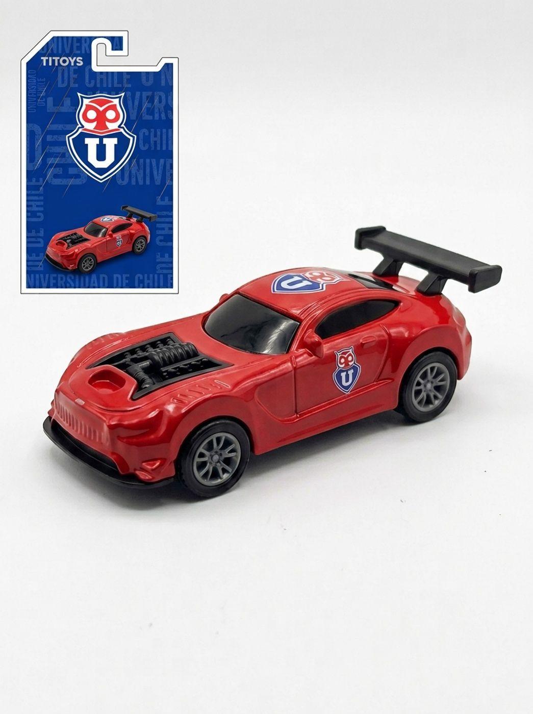 CAJA COMPLETA - Auto U. de Chile Escala 1:64 – Licencia Oficial | Coleccionable Titoys-6