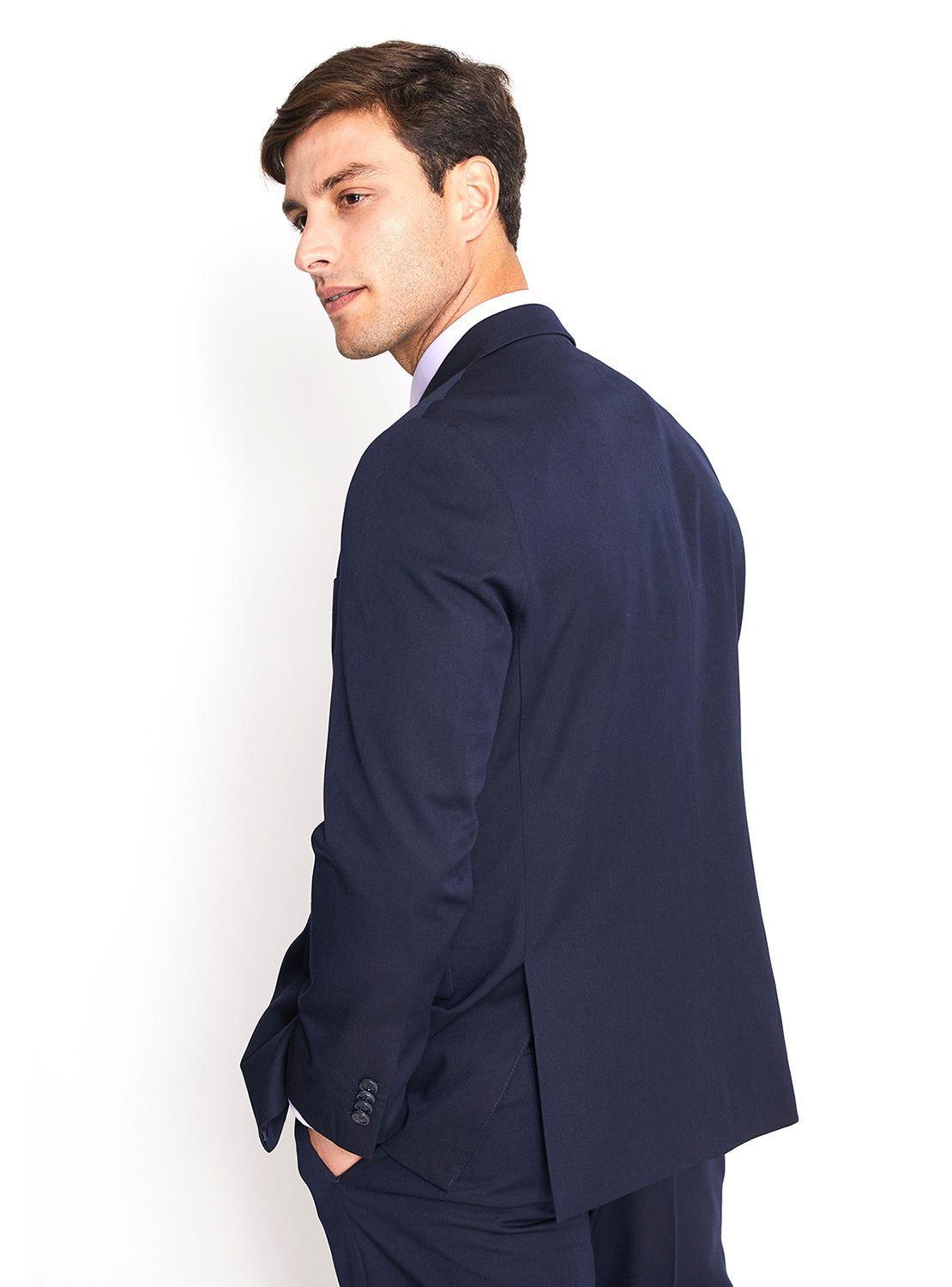 Traje Formal Mavianni Azul Navy Hombre Regular Fit Básico Twill-2