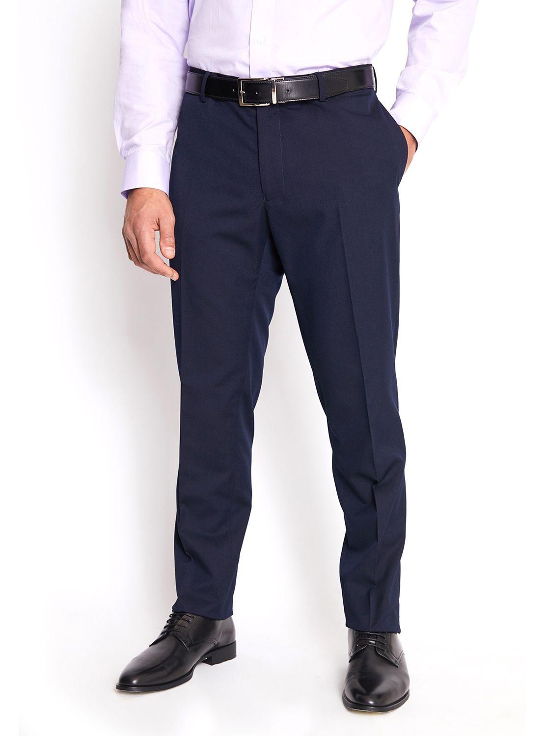 Traje Formal Mavianni Azul Navy Hombre Regular Fit Básico Twill-3