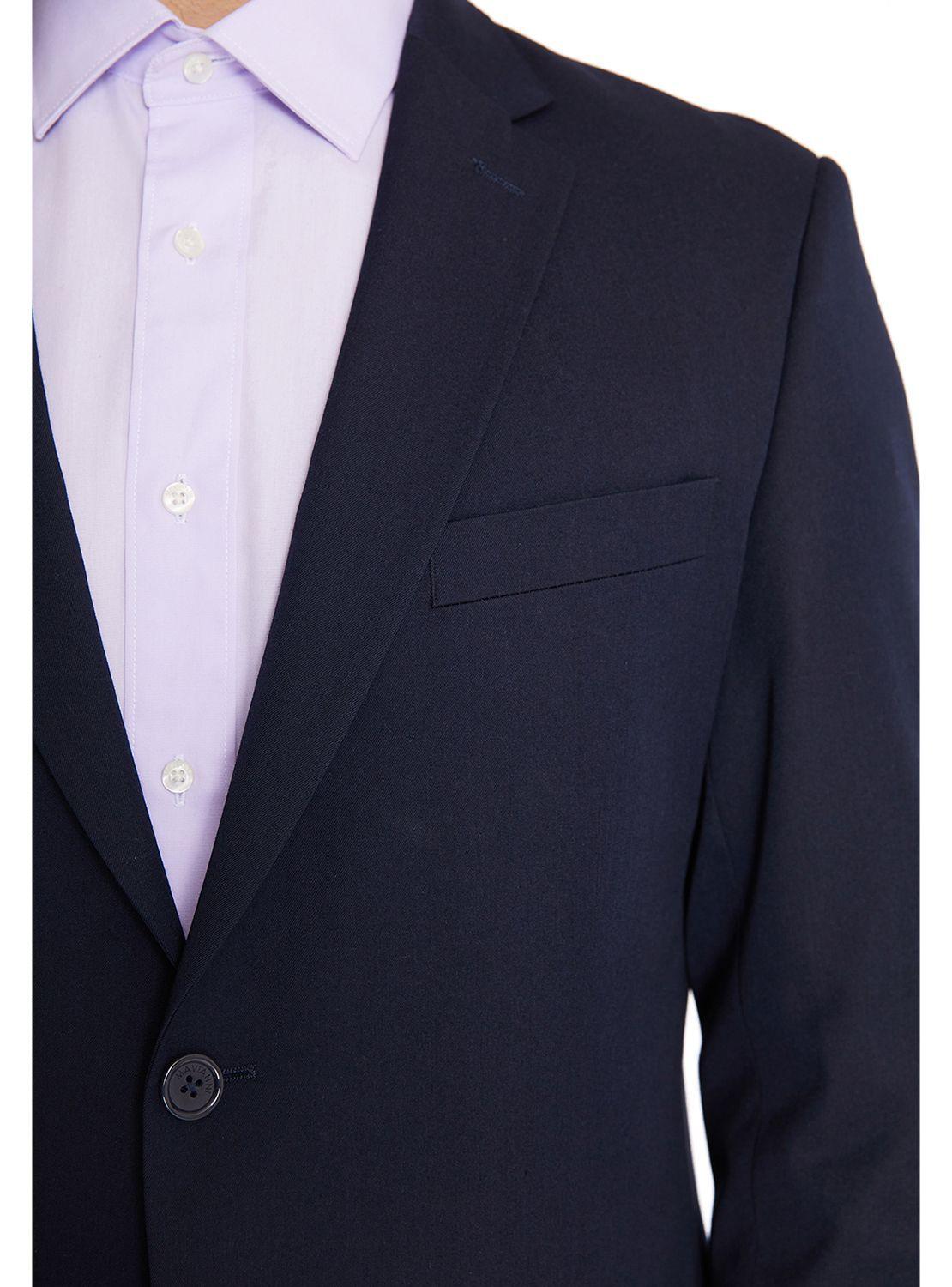 Traje Formal Mavianni Azul Navy Hombre Regular Fit Básico Twill-6