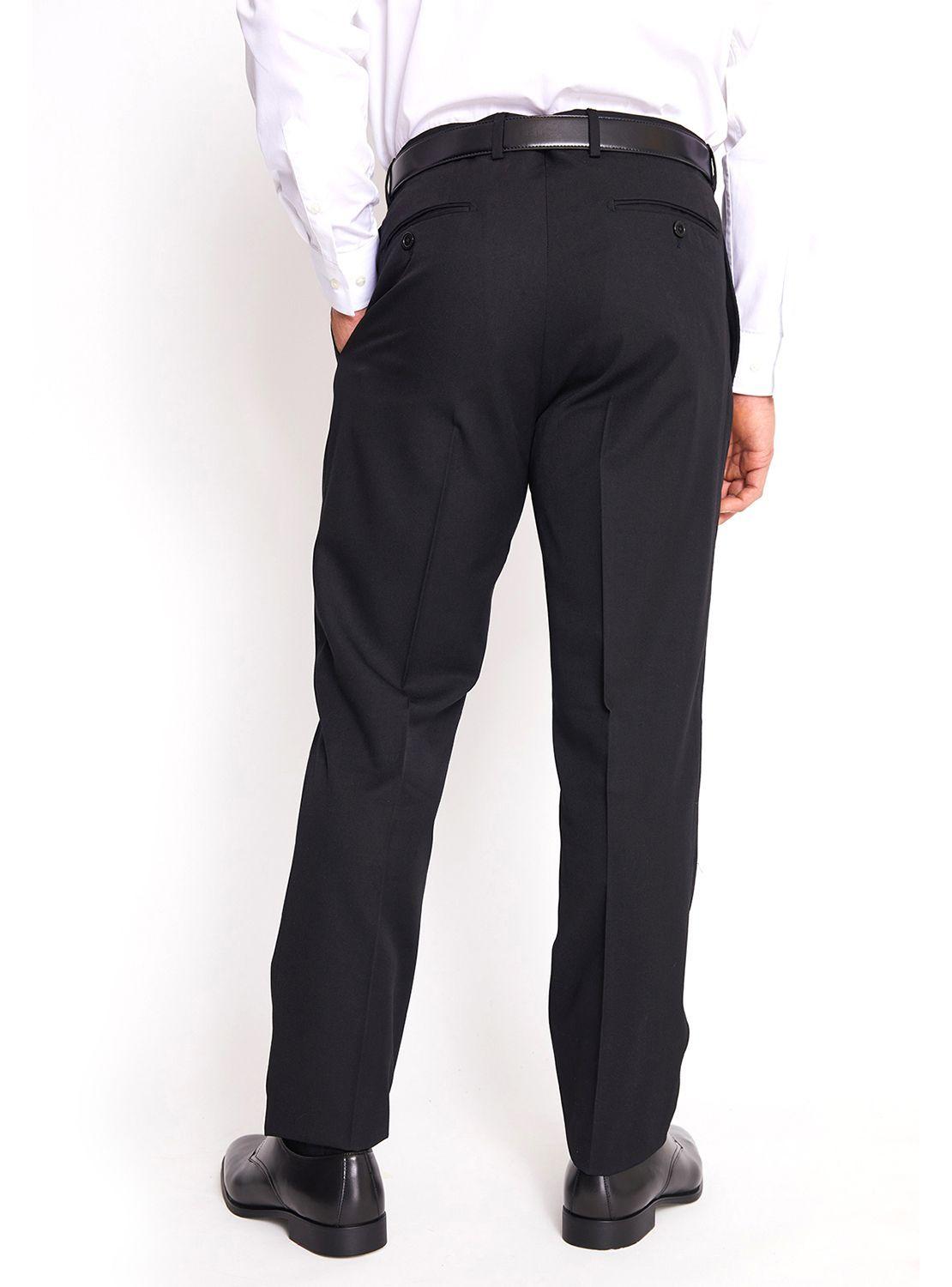 Traje Formal Mavianni Negro Hombre Regular Fit Básico Twill-4