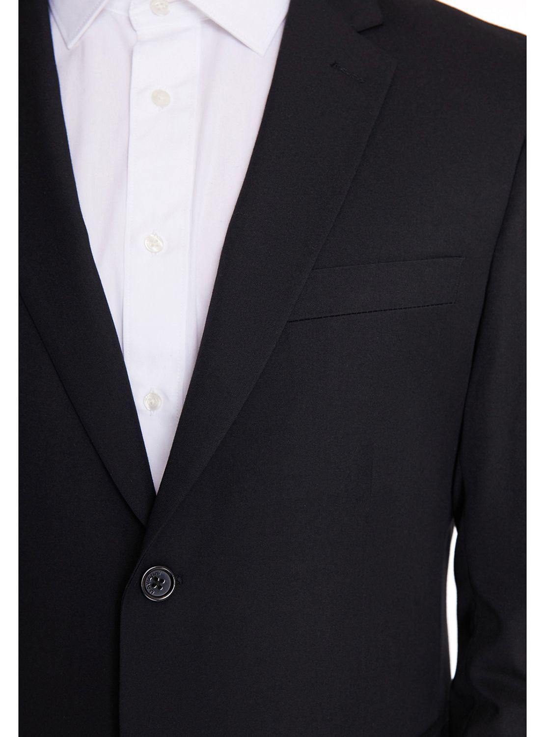 Traje Formal Mavianni Negro Hombre Regular Fit Básico Twill-6