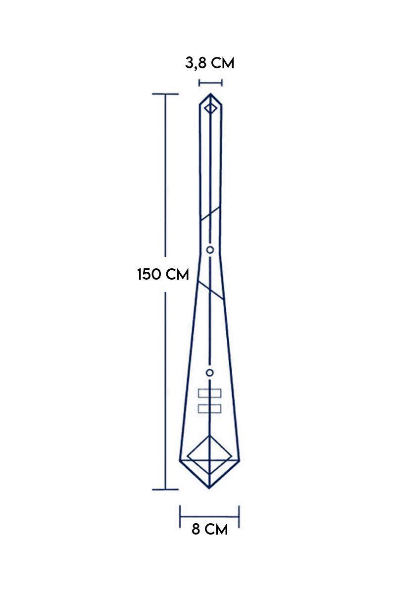 Corbata Hombre Seda + Paño + Colleras formal. Modelo Oceano Azul-6