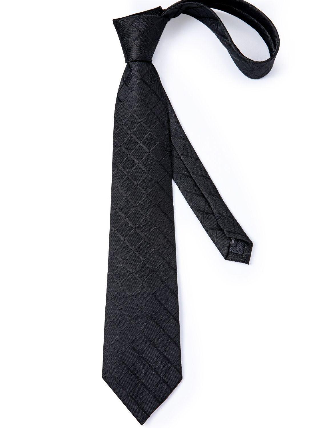 Corbata hombre + Paño + Collera formal hombre. Modelo Sangre Negra-5