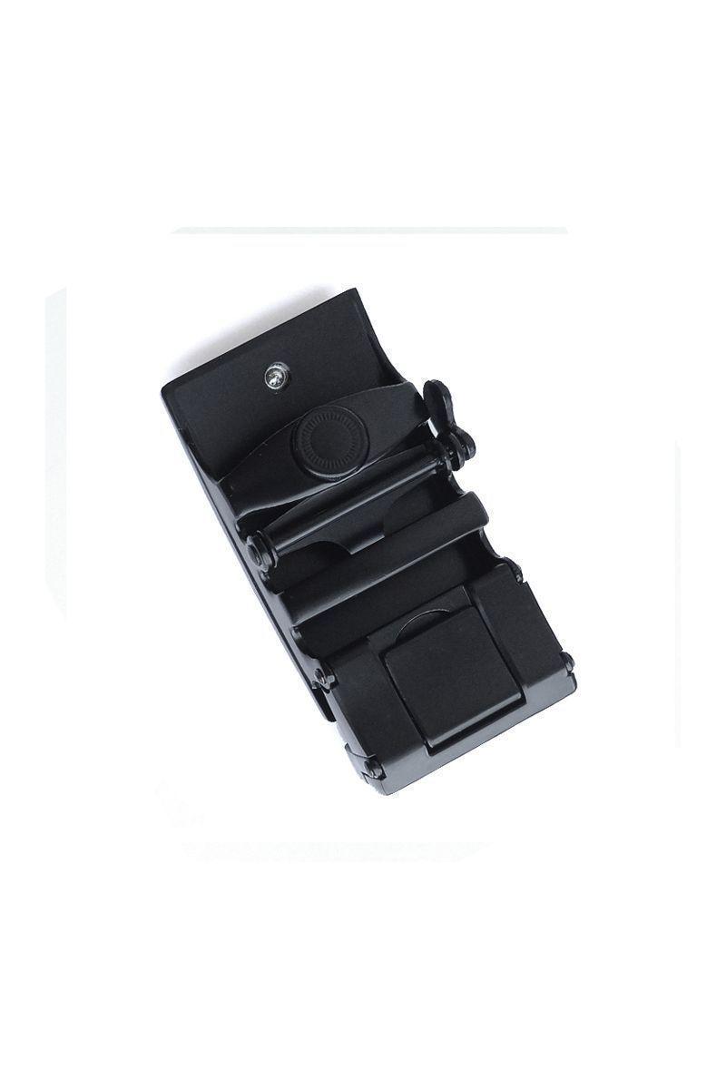 Cinturon ejecutivo automatico cuero negro hombre. Cheng Black-2