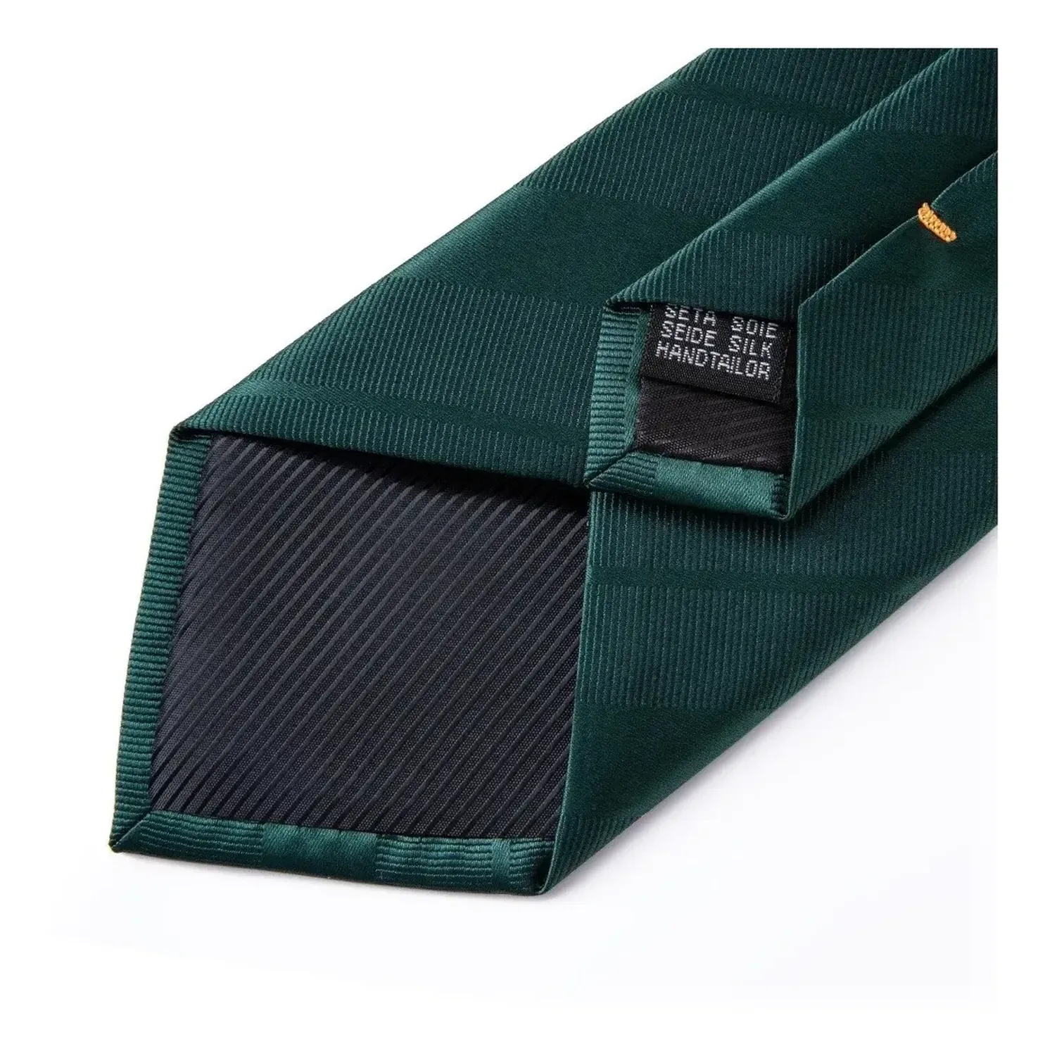 Set Corbata Hombres verde Esmeralda, Paño Y Colleras. Emerald-4