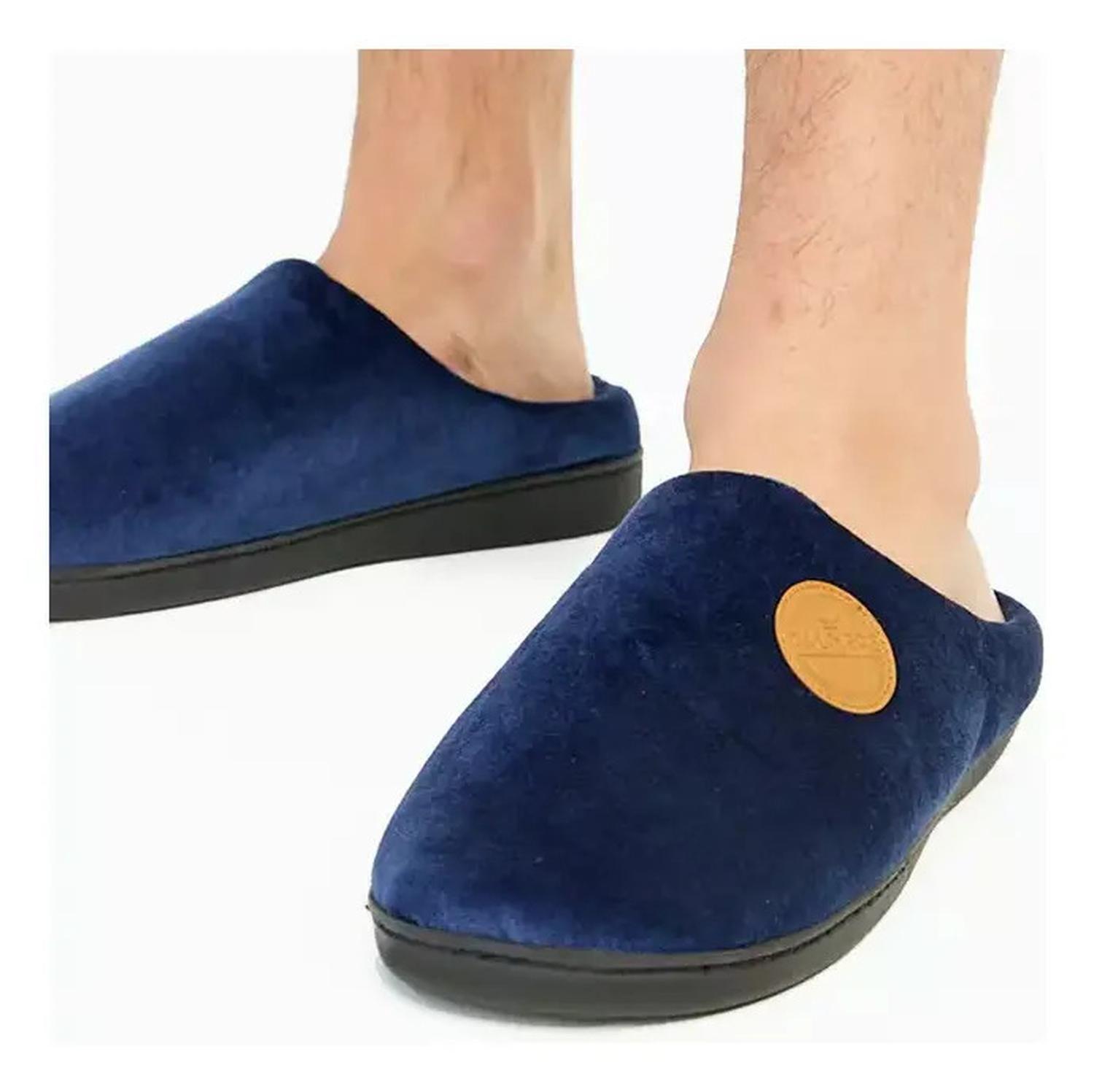 Pantuflas Acolchadas Palmers Zapatillas Descanso Para Hombre-1