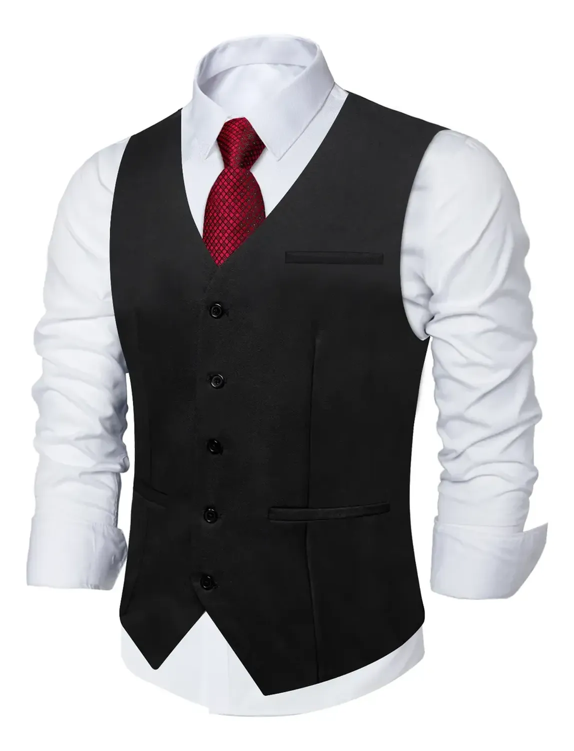 Chaleco Gilet Hombre. Chaqueta Formal Sin Mangas Matrimonio-4