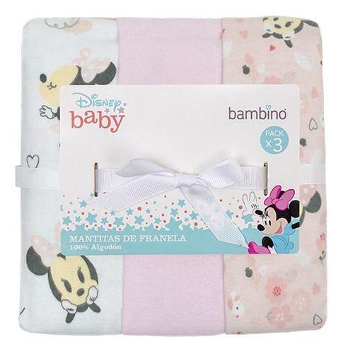 Mantitas X 3 Minnie Flores Y Arboles-1