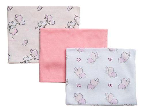 Set 3 Piezas Tutitos Suavecitos Bambino  Elefante Rosado-0