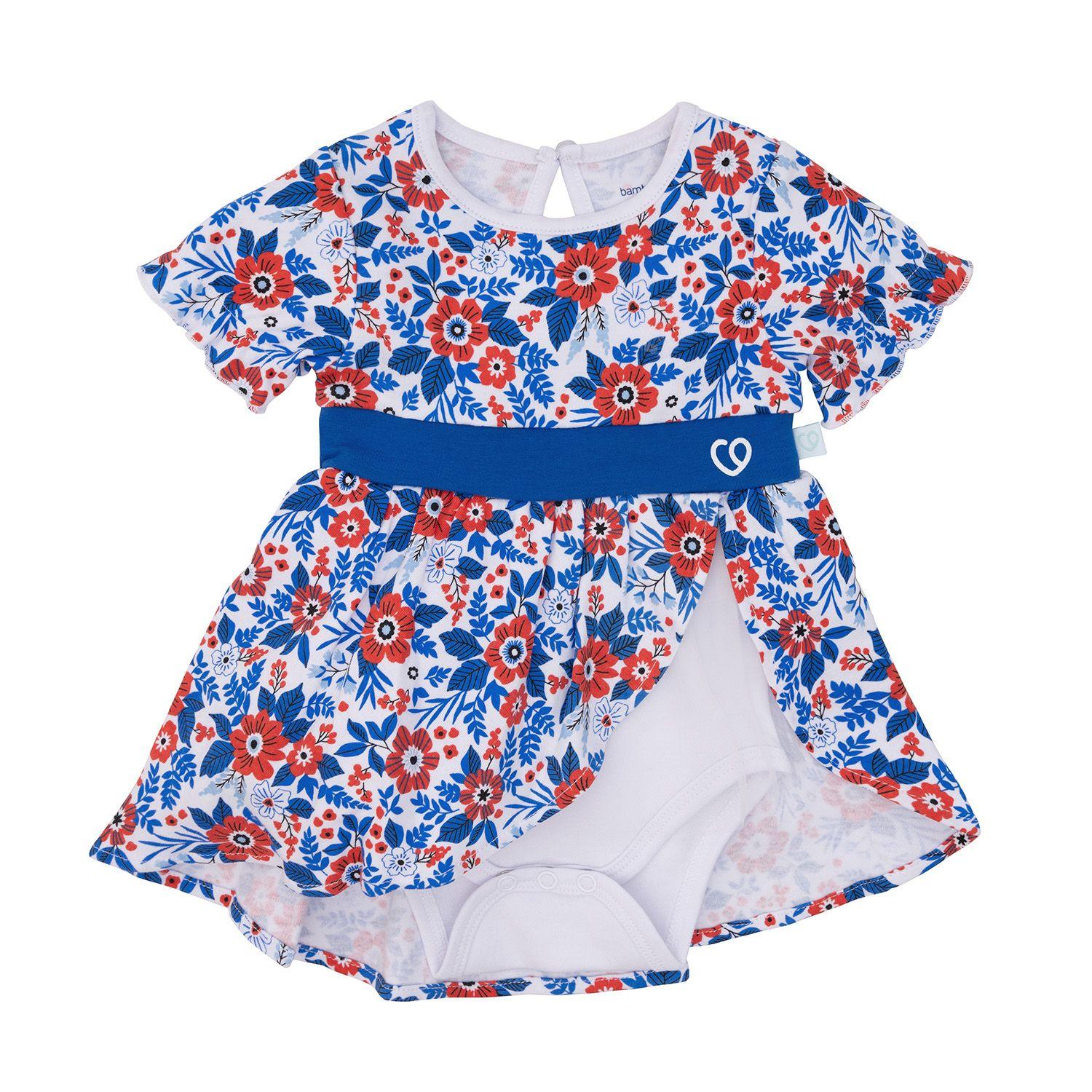 Body Vestido Blanco Huasa Niña 3-6 Meses-1
