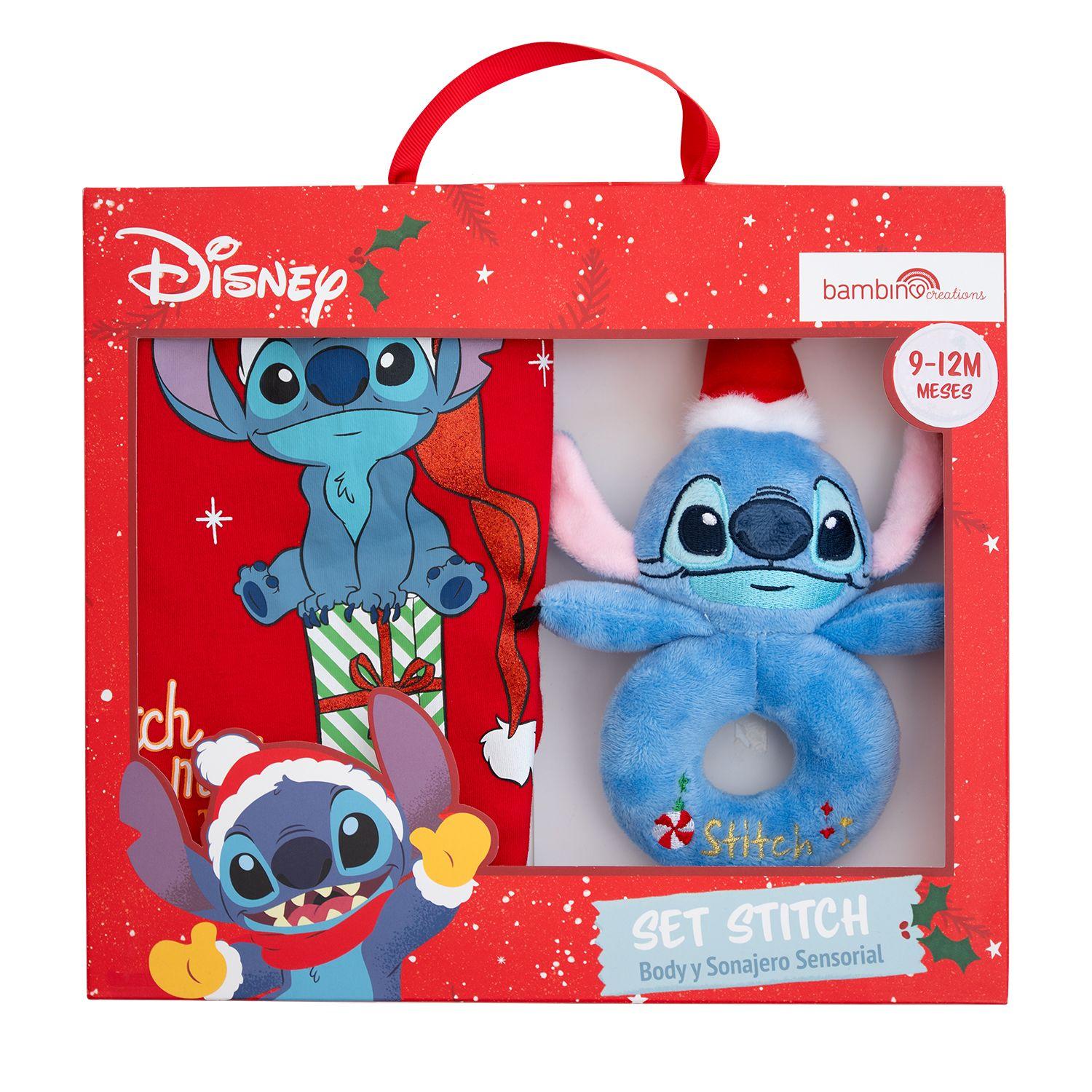 Set 2 Piezas Navidad Stitch Unisex 0 - 12 Meses-0